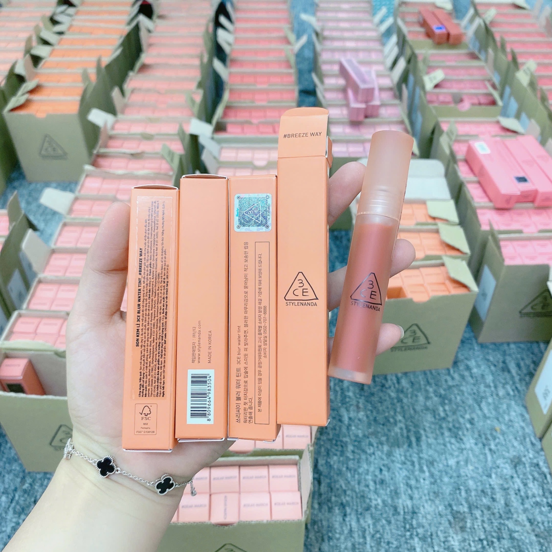 Son Kem Lì 3Ce Blur Water Tint #Breeze Way