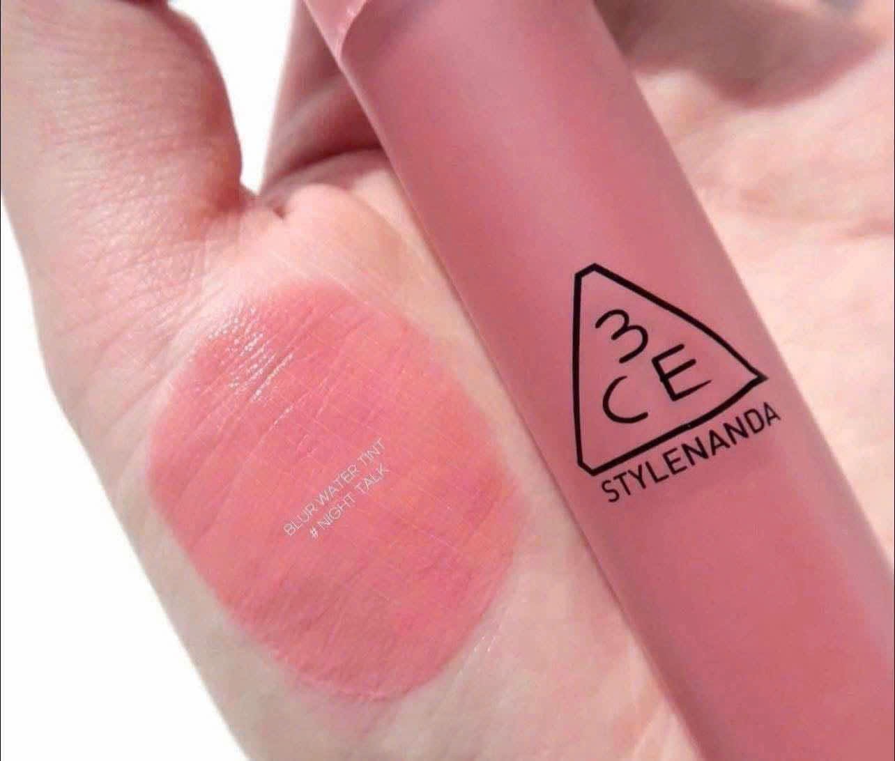 Son Kem Lì 3Ce Blur Water Tint #Night Talk