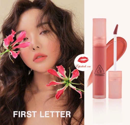 Son Kem Lì 3Ce Blur Water Tint #First Letter