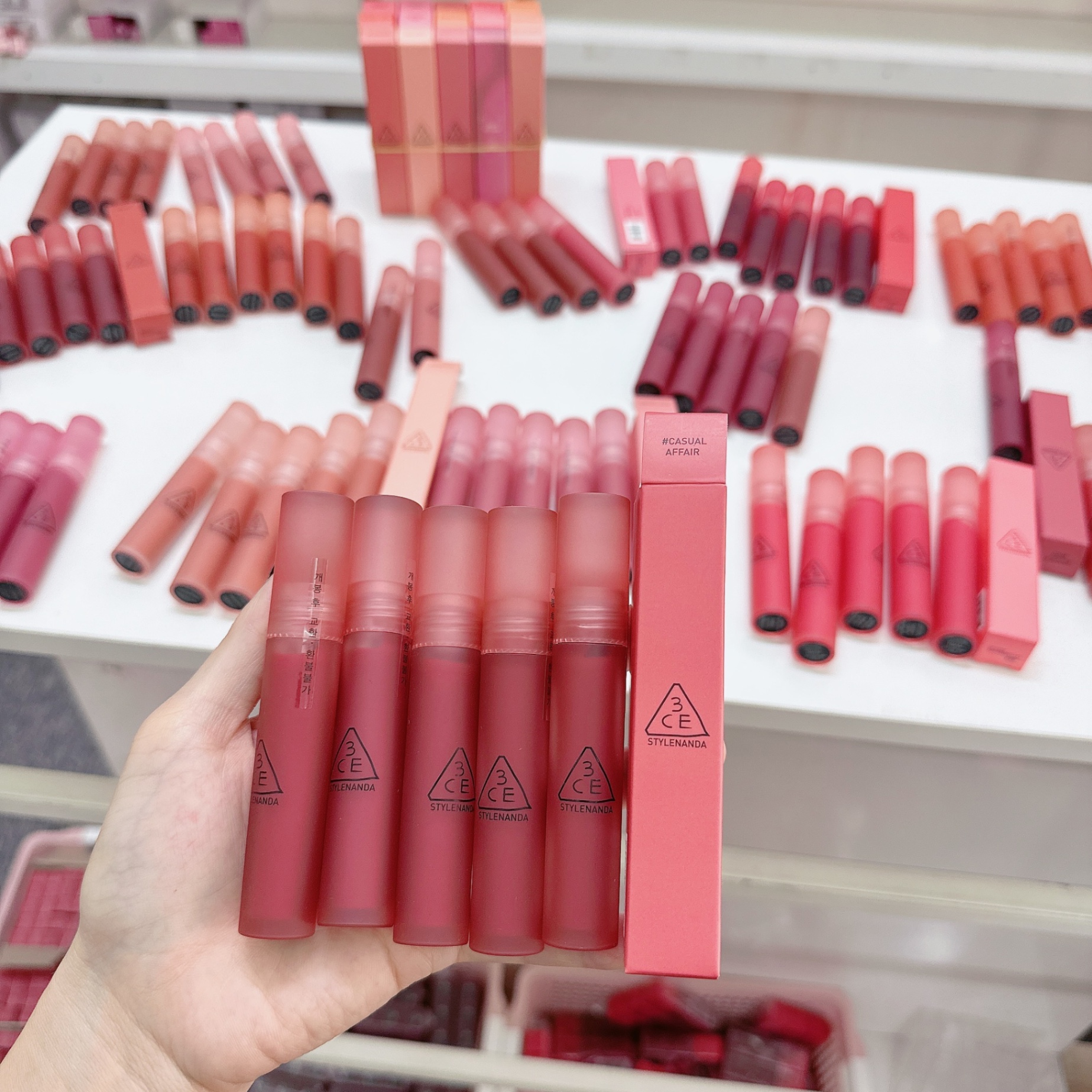 Son Kem Lì 3Ce Blur Water Tint #Casual Affair