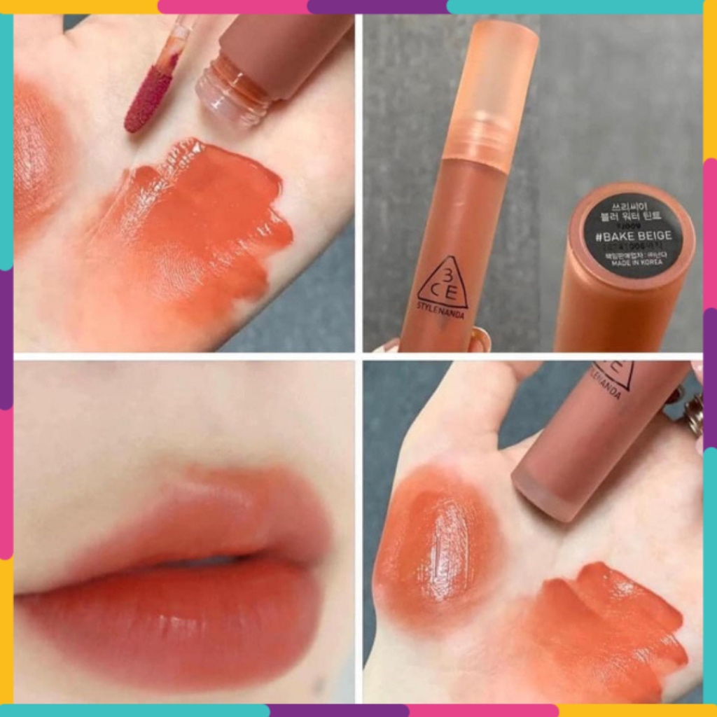 Son Kem Lì 3Ce Blur Water Tint #Bake Beige