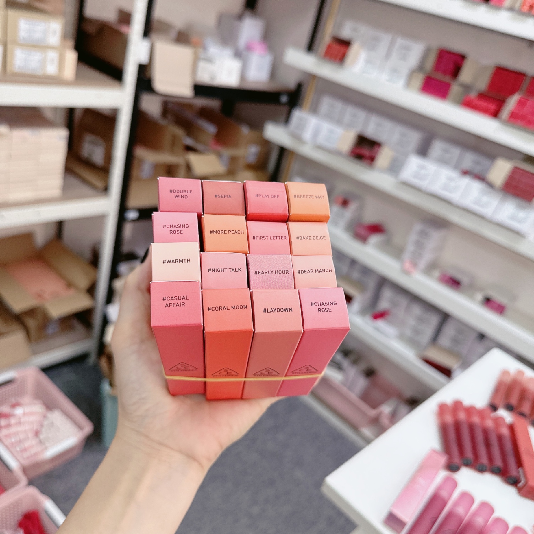 Son Kem Lì 3Ce Blur Water Tint #Bake Beige