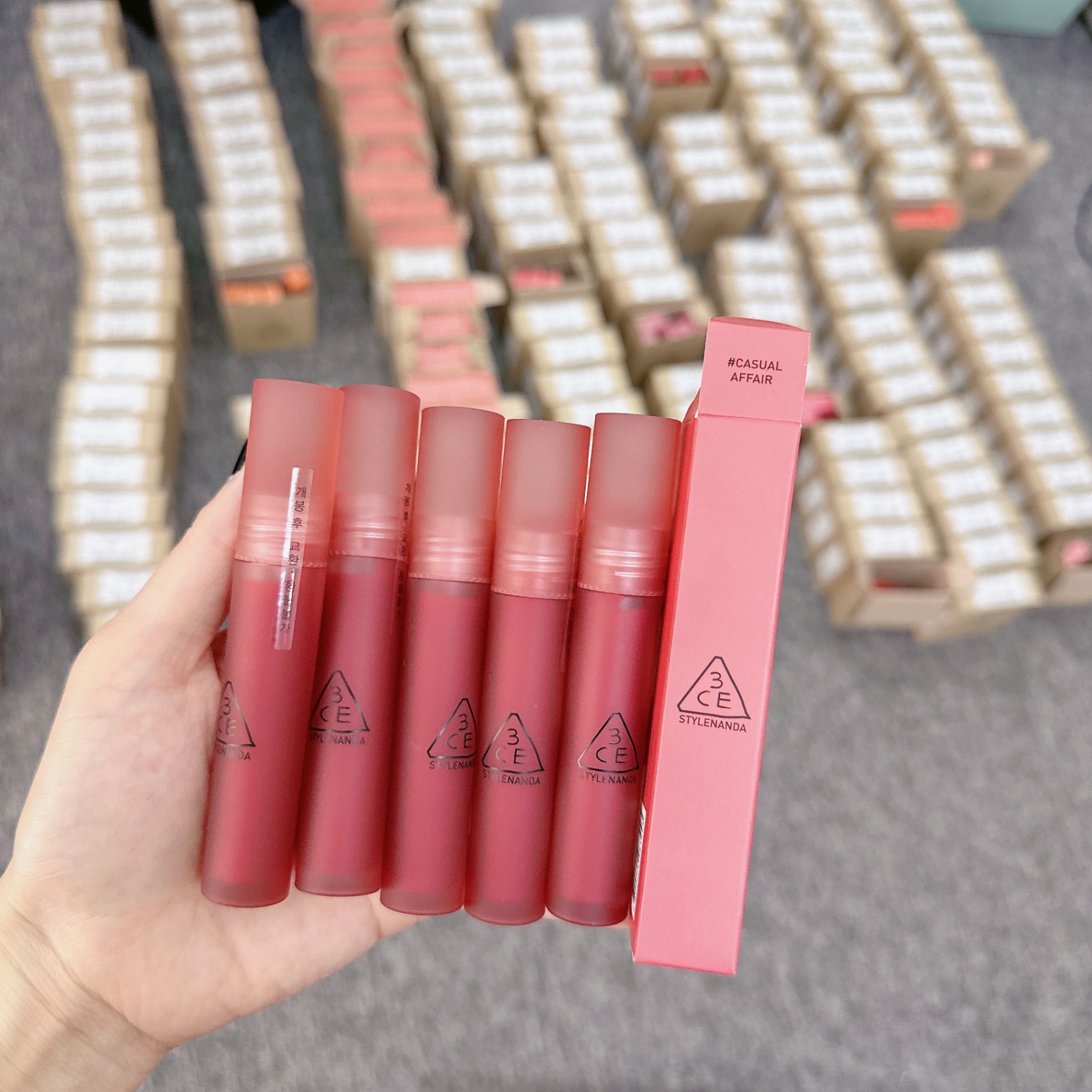 Son Kem Lì 3Ce Blur Water Tint #Casual Affair