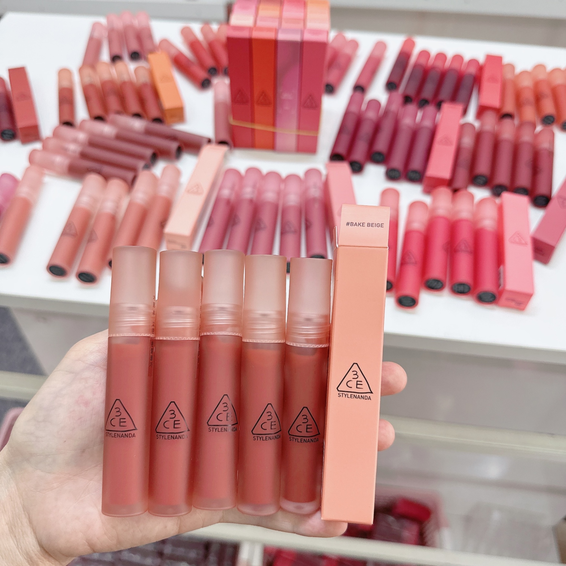 Son Kem Lì 3Ce Blur Water Tint #Bake Beige