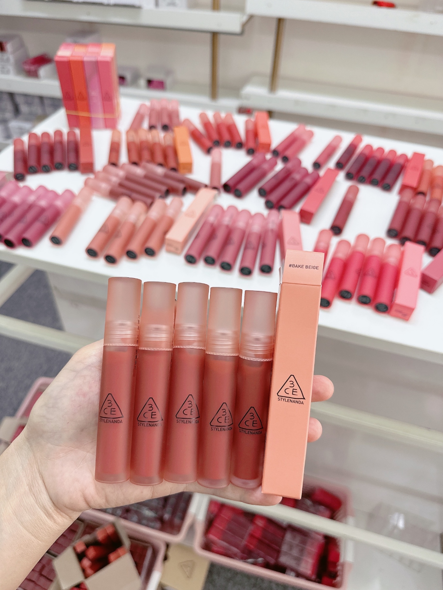 Son Kem Lì 3Ce Blur Water Tint #Bake Beige