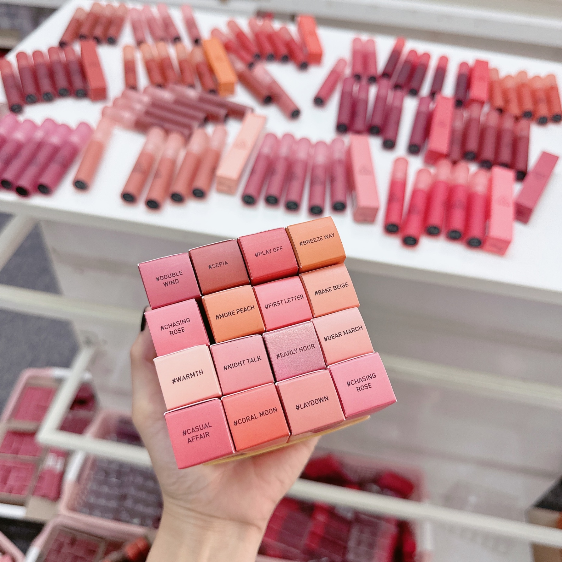 Son Kem Lì 3Ce Blur Water Tint #Casual Affair