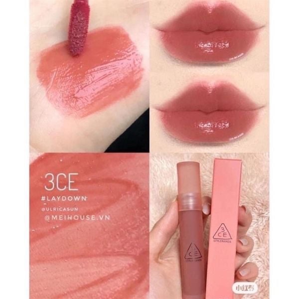 Son Kem Lì 3Ce Blur Water Tint #Laydown