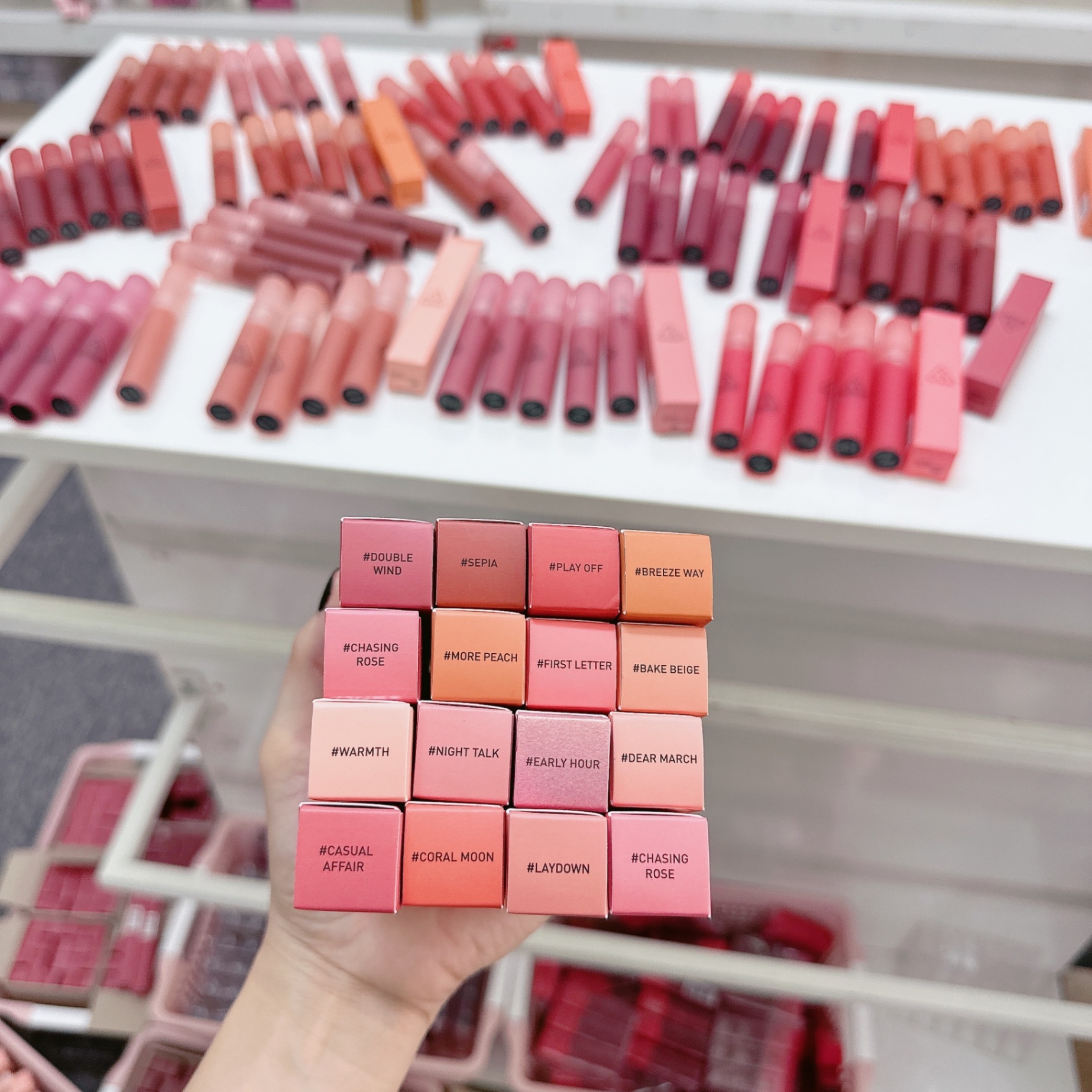 Son Kem Lì 3Ce Blur Water Tint #Casual Affair