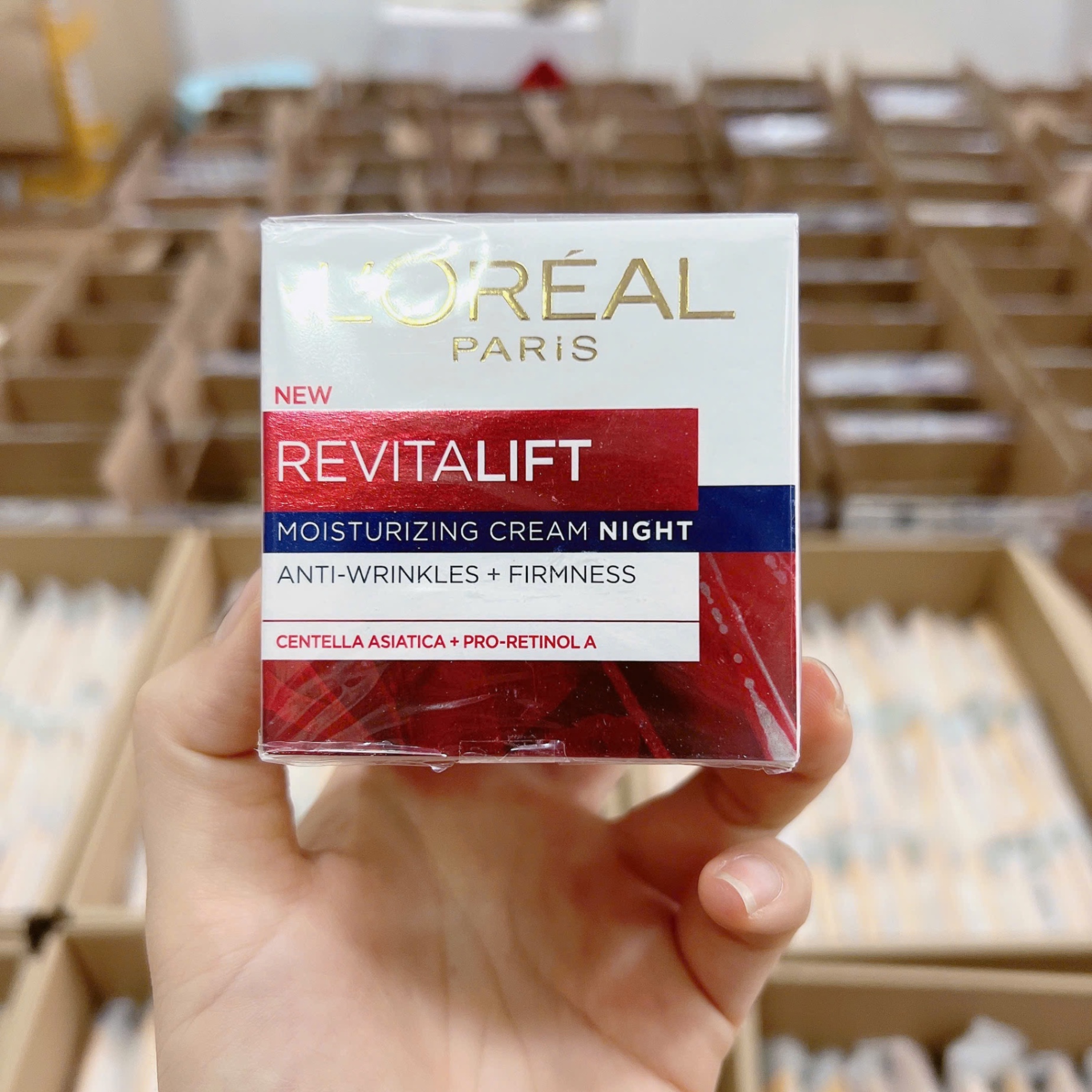 Kem Dưỡng Loreal Revitalift Moisturizing Cream Night 50ml
