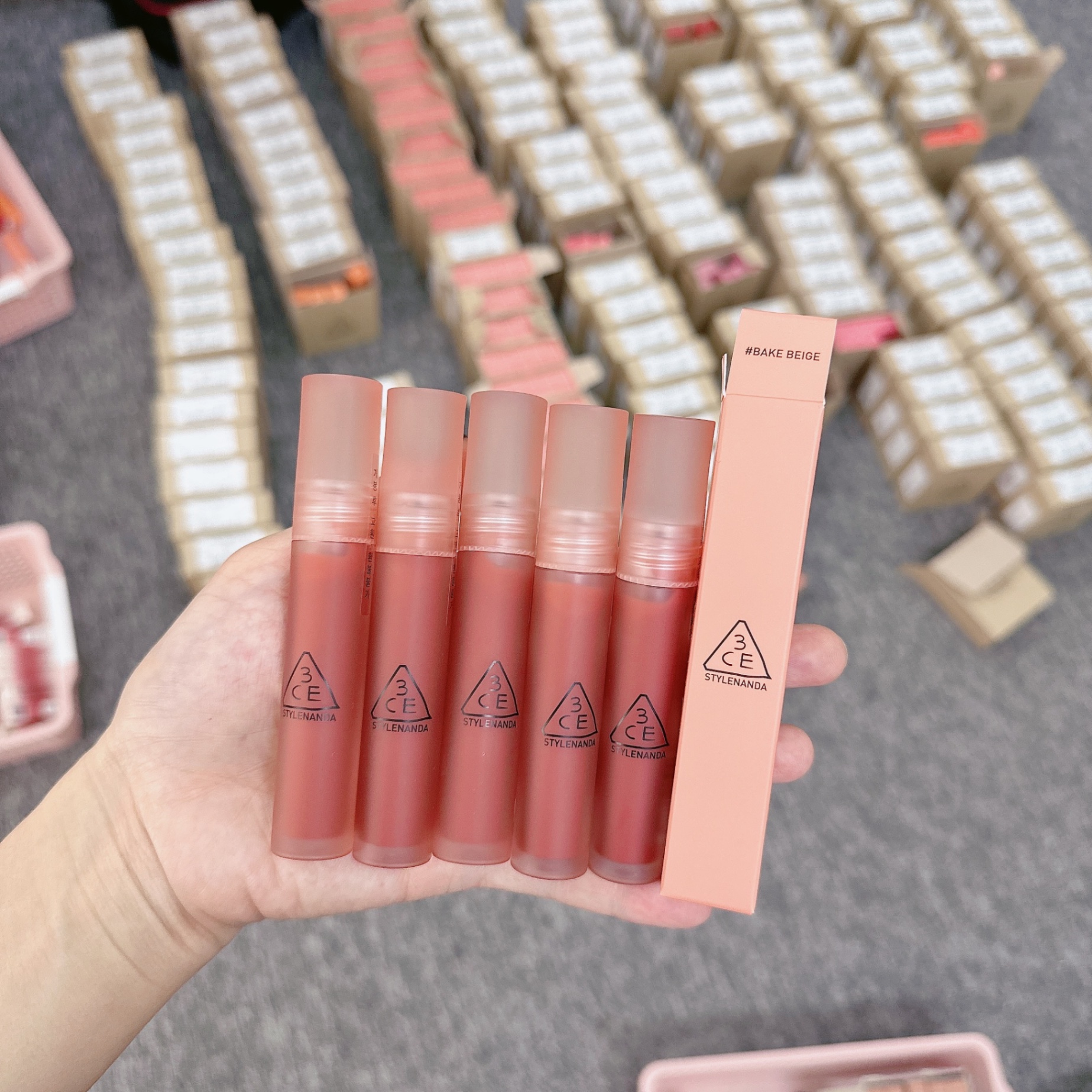 Son Kem Lì 3Ce Blur Water Tint #Bake Beige