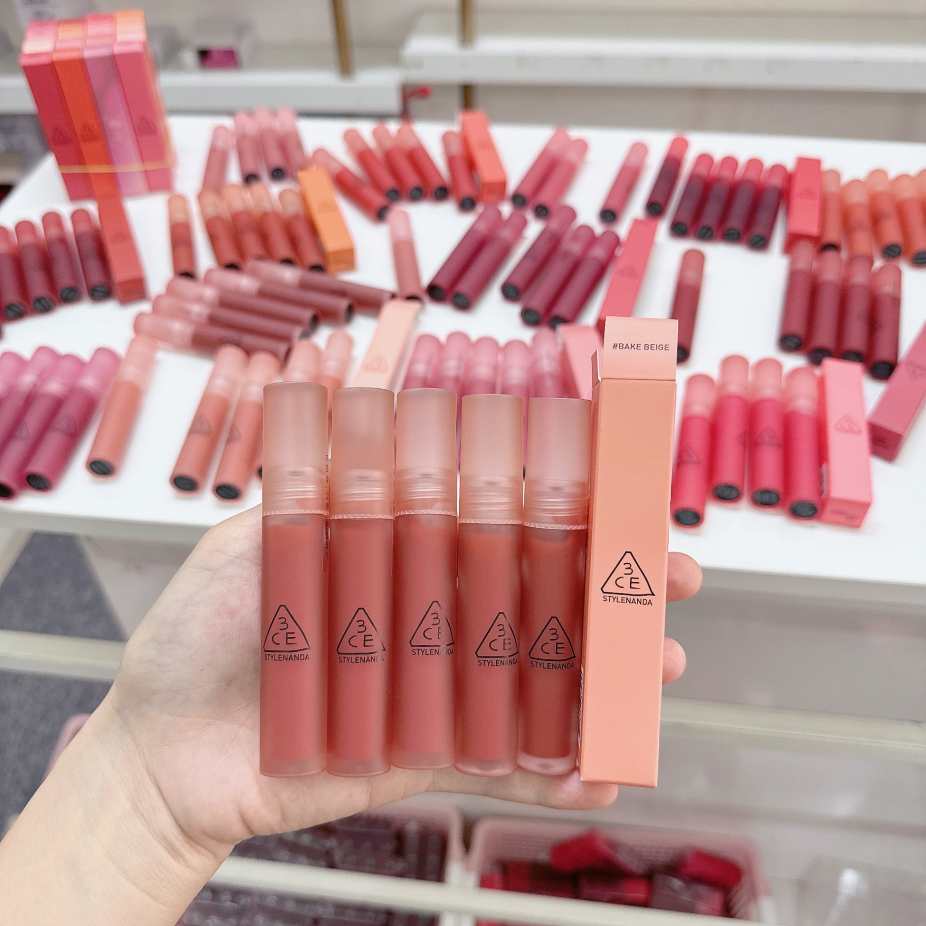 Son Kem Lì 3Ce Blur Water Tint #Bake Beige