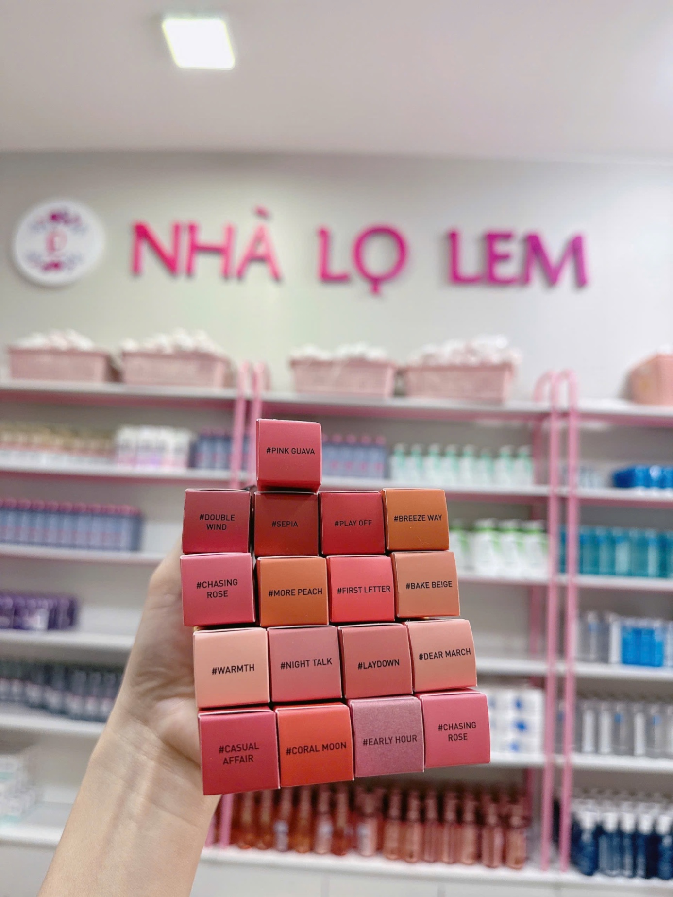 Son Kem Lì 3Ce Blur Water Tint #Pink Guava