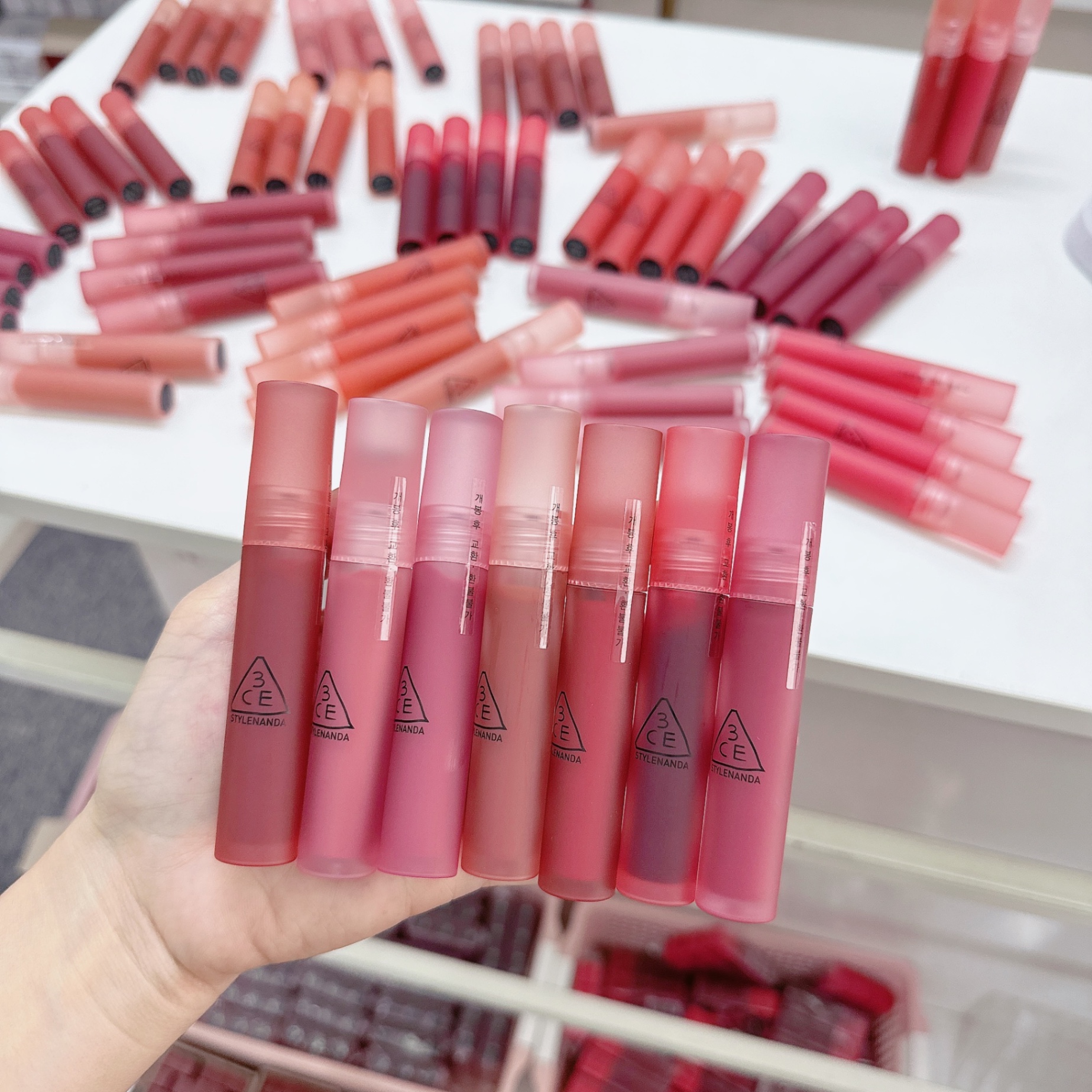 Son Kem Lì 3Ce Blur Water Tint #Chasing Rose