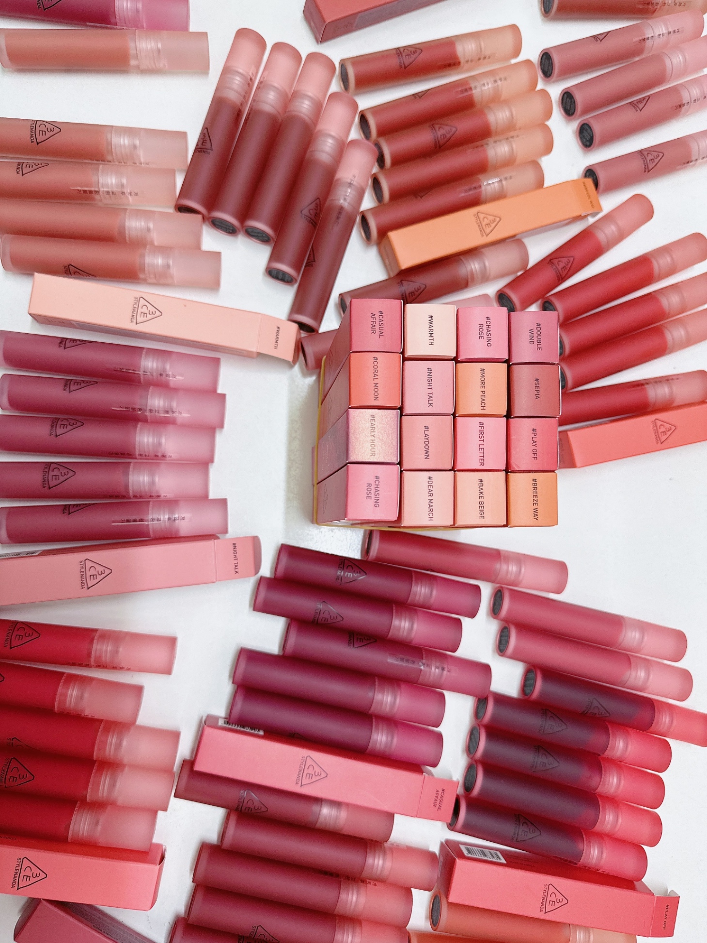 Son Kem Lì 3Ce Blur Water Tint #Chasing Rose