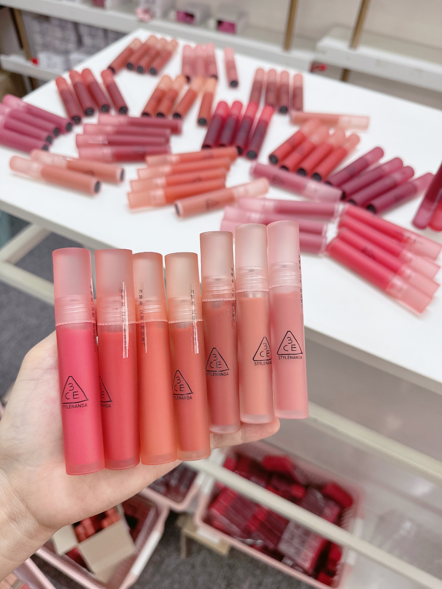Son Kem Lì 3Ce Blur Water Tint #Chasing Rose