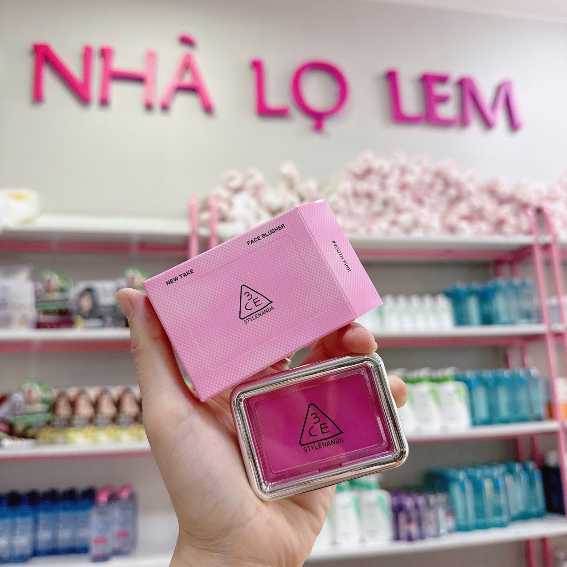 Phấn Má Hồng 3CE New Take Face Blusher #Youth Pink