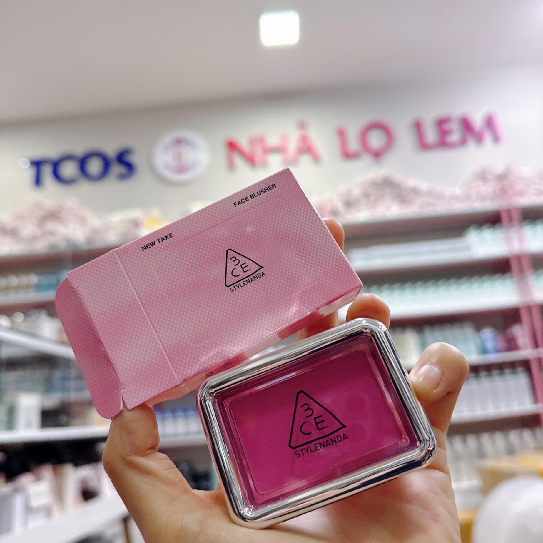 Phấn Má Hồng 3CE New Take Face Blusher #Youth Pink