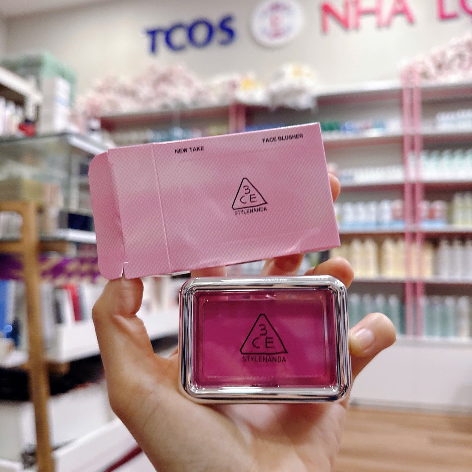 Phấn Má Hồng 3CE New Take Face Blusher #Youth Pink