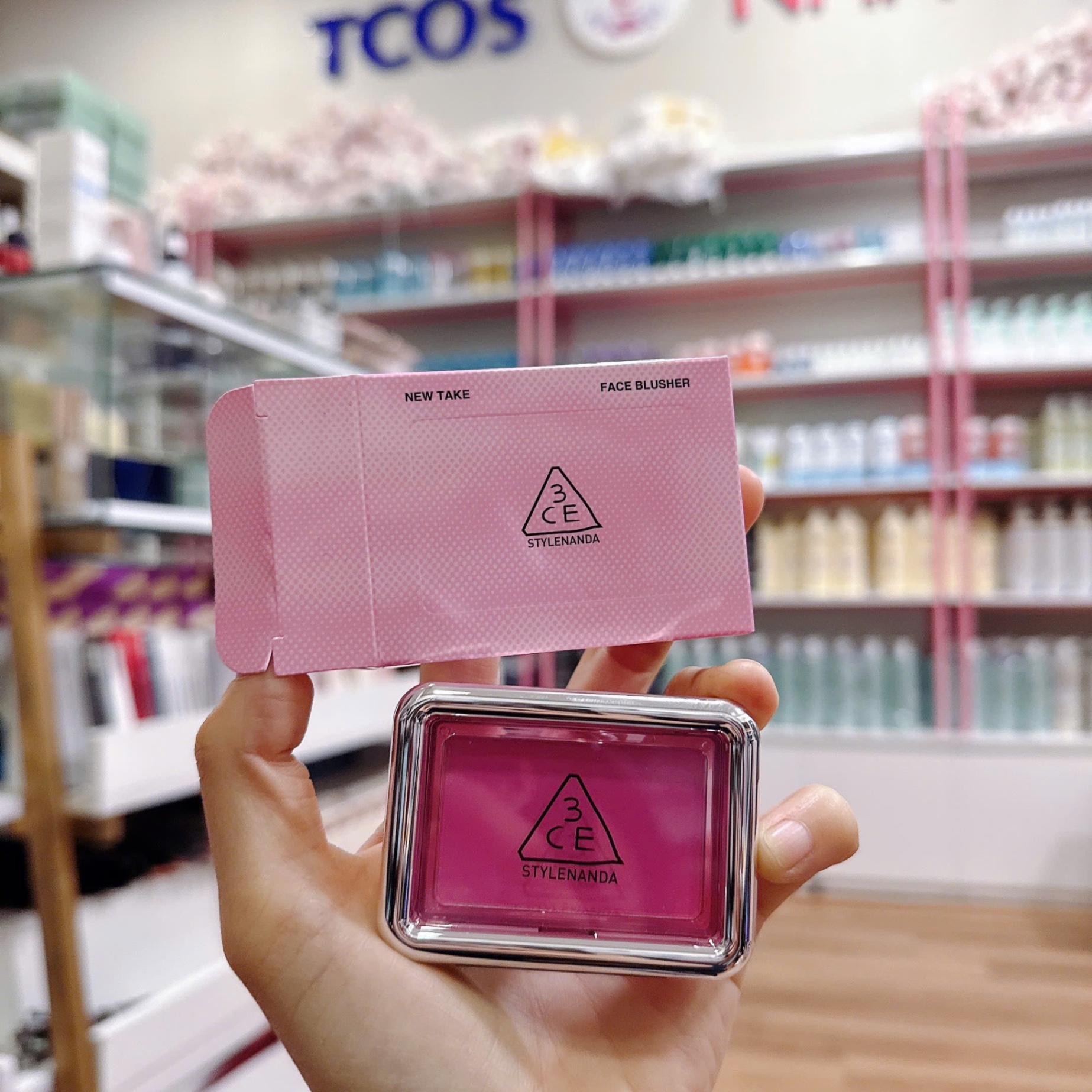 Phấn Má Hồng 3CE New Take Face Blusher #Youth Pink