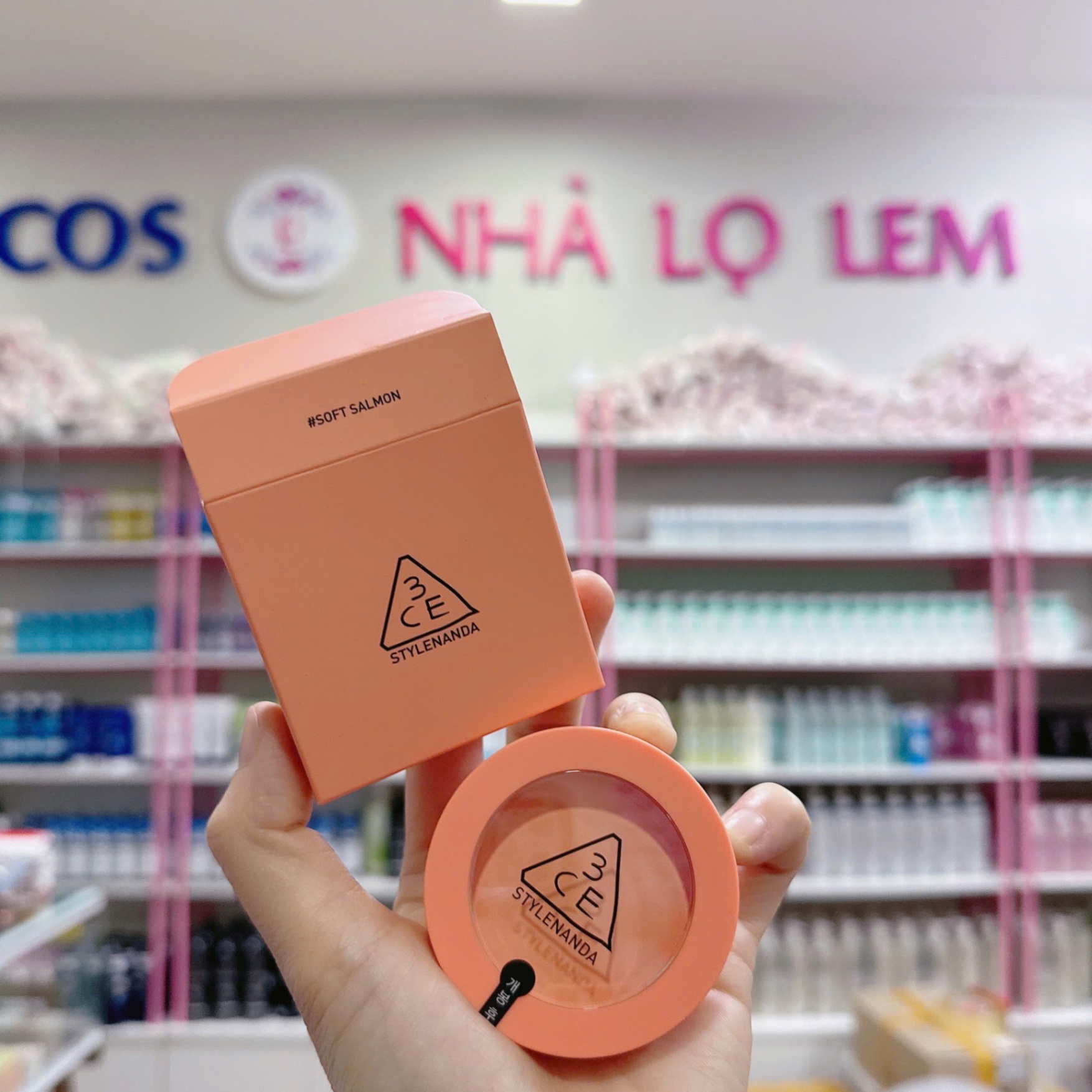 Phấn Má Hồng 3Ce Mood Recipe Face Blush #Soft Salmon
