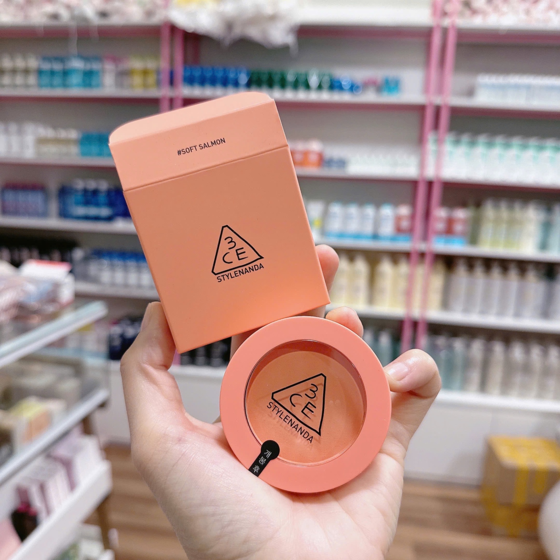 Phấn Má Hồng 3Ce Mood Recipe Face Blush #Soft Salmon