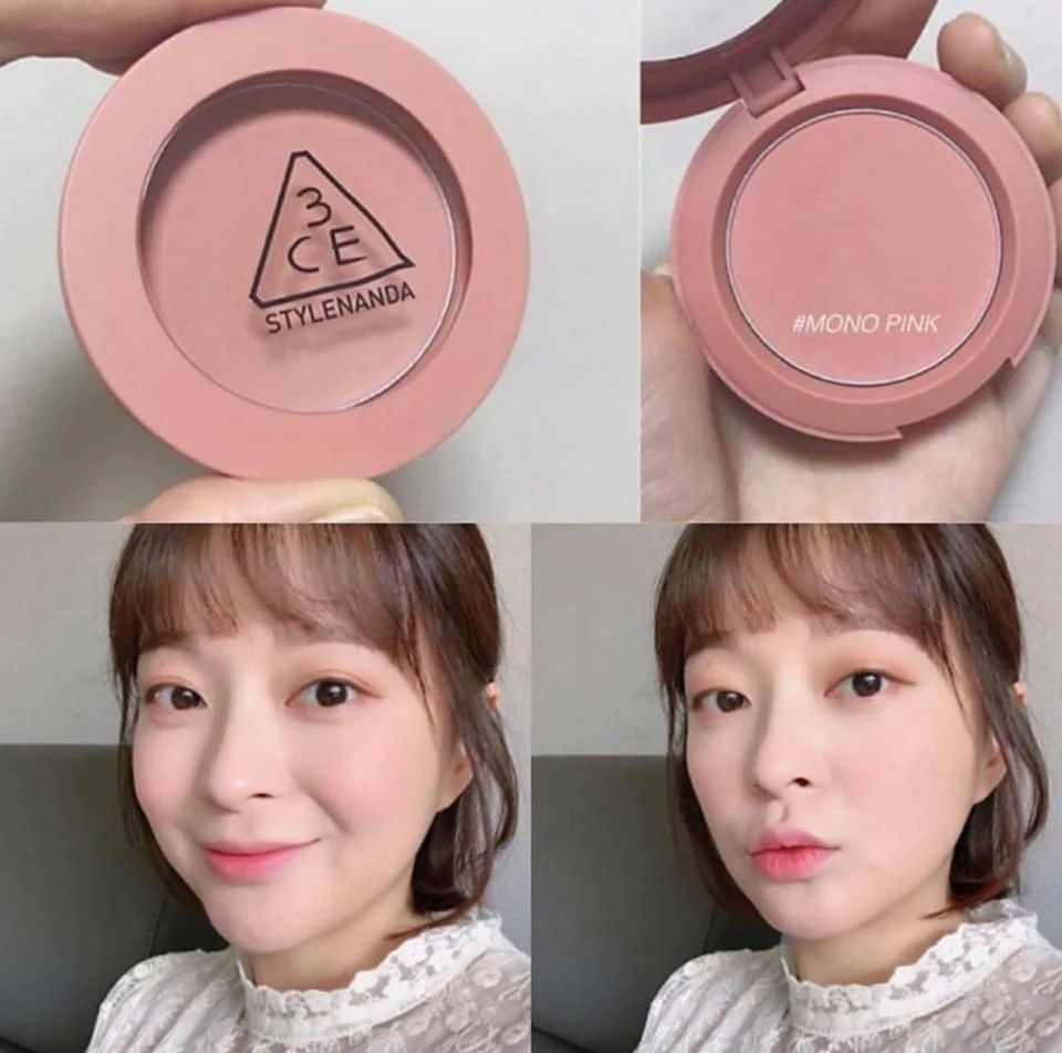 Phấn Má Hồng 3Ce Mood Recipe Face Blush #Mono Pink