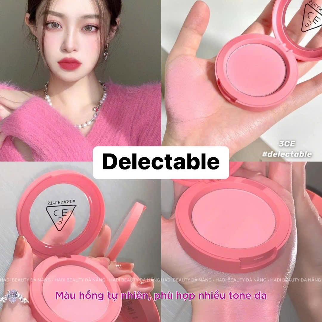 Phấn Má Hồng 3Ce Mood Recipe Face Blush #Delectable