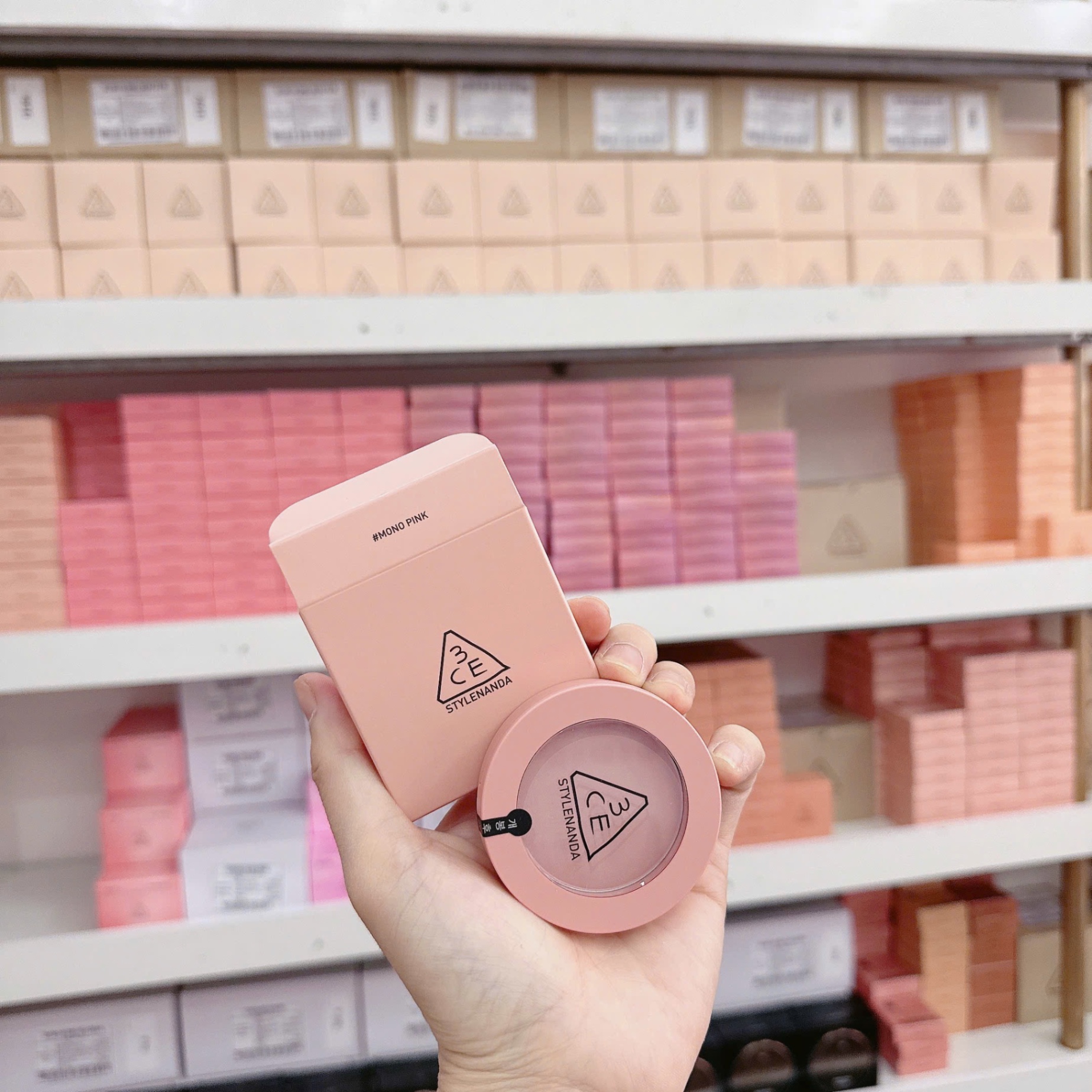 Phấn Má Hồng 3Ce Mood Recipe Face Blush #Mono Pink