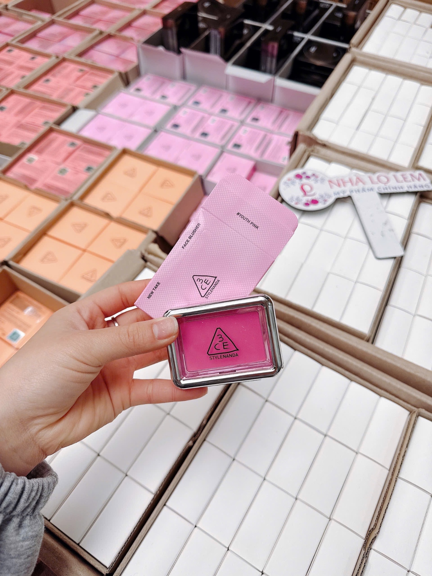 Phấn Má Hồng 3CE New Take Face Blusher #Youth Pink