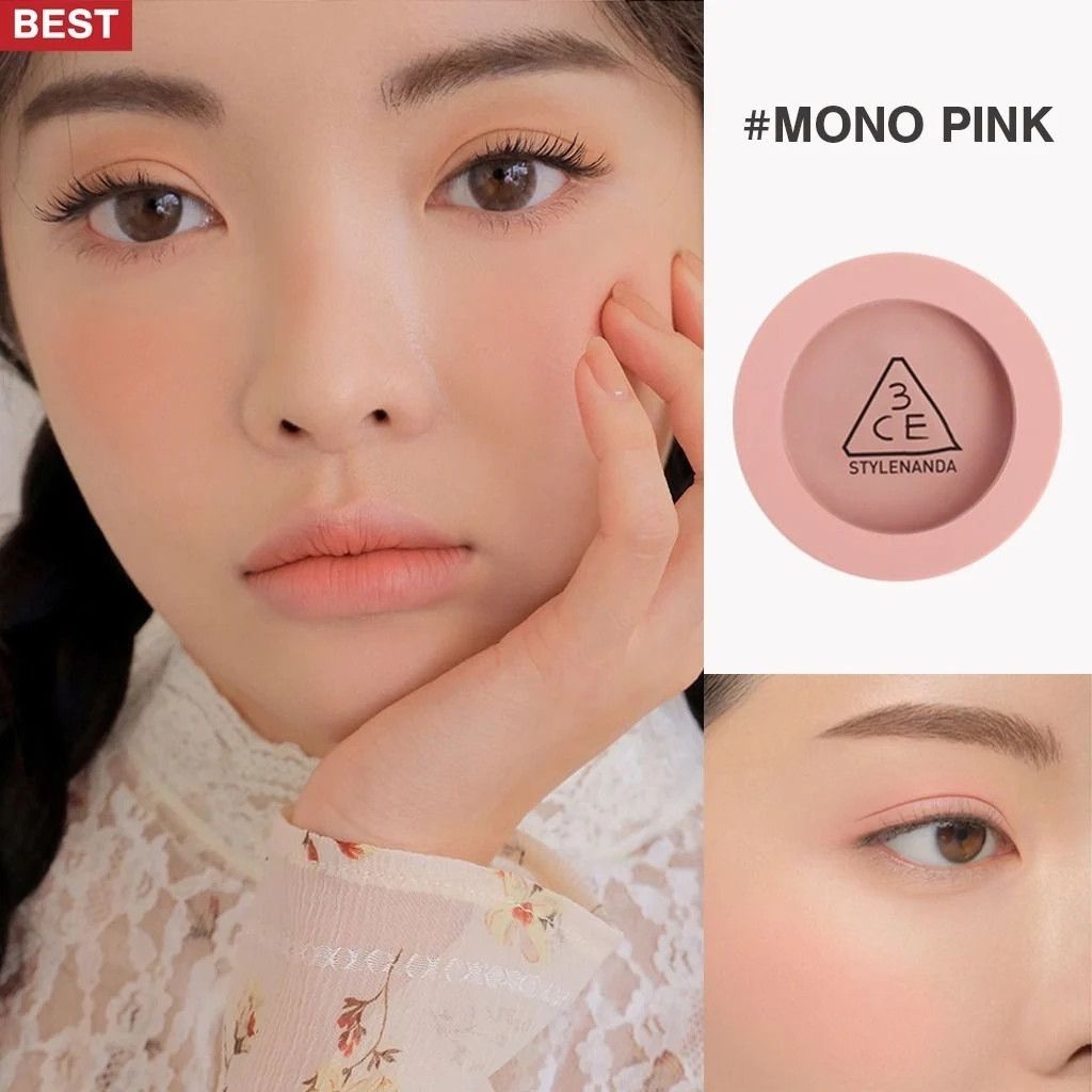 Phấn Má Hồng 3Ce Mood Recipe Face Blush #Mono Pink