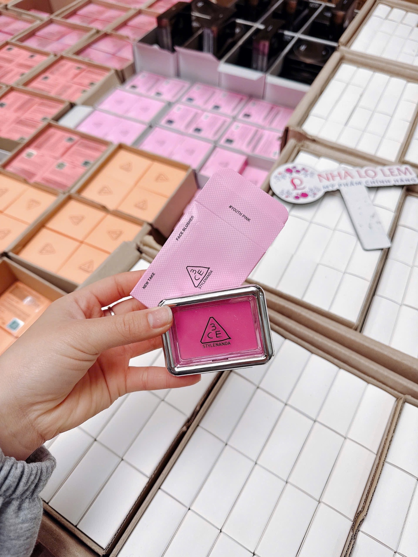 Phấn Má Hồng 3CE New Take Face Blusher #Youth Pink
