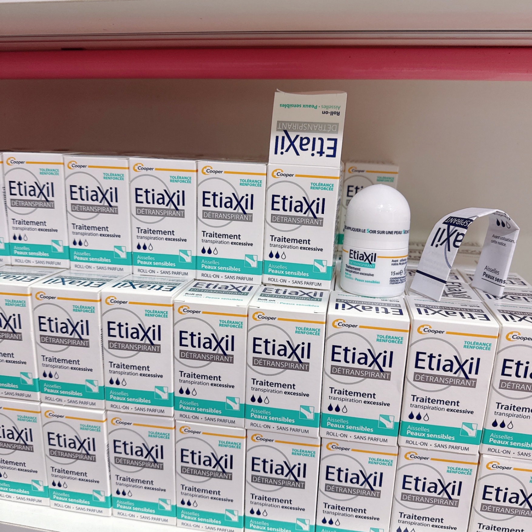 Lăn nách etiaxil Pháp - Xanh cho da nhạy cảm