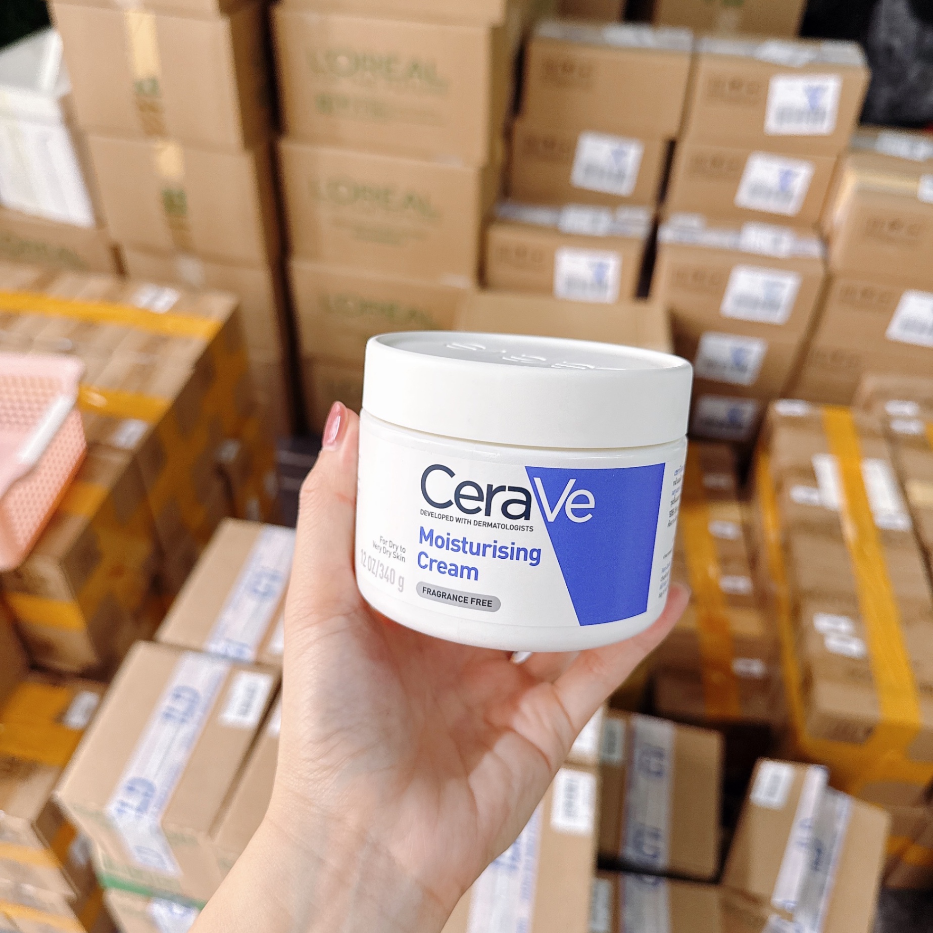 (HÀNG CÔNG TY) KEM DƯỠNG ẨM CERAVE DÀNH CHO DA KHÔ HŨ 340G