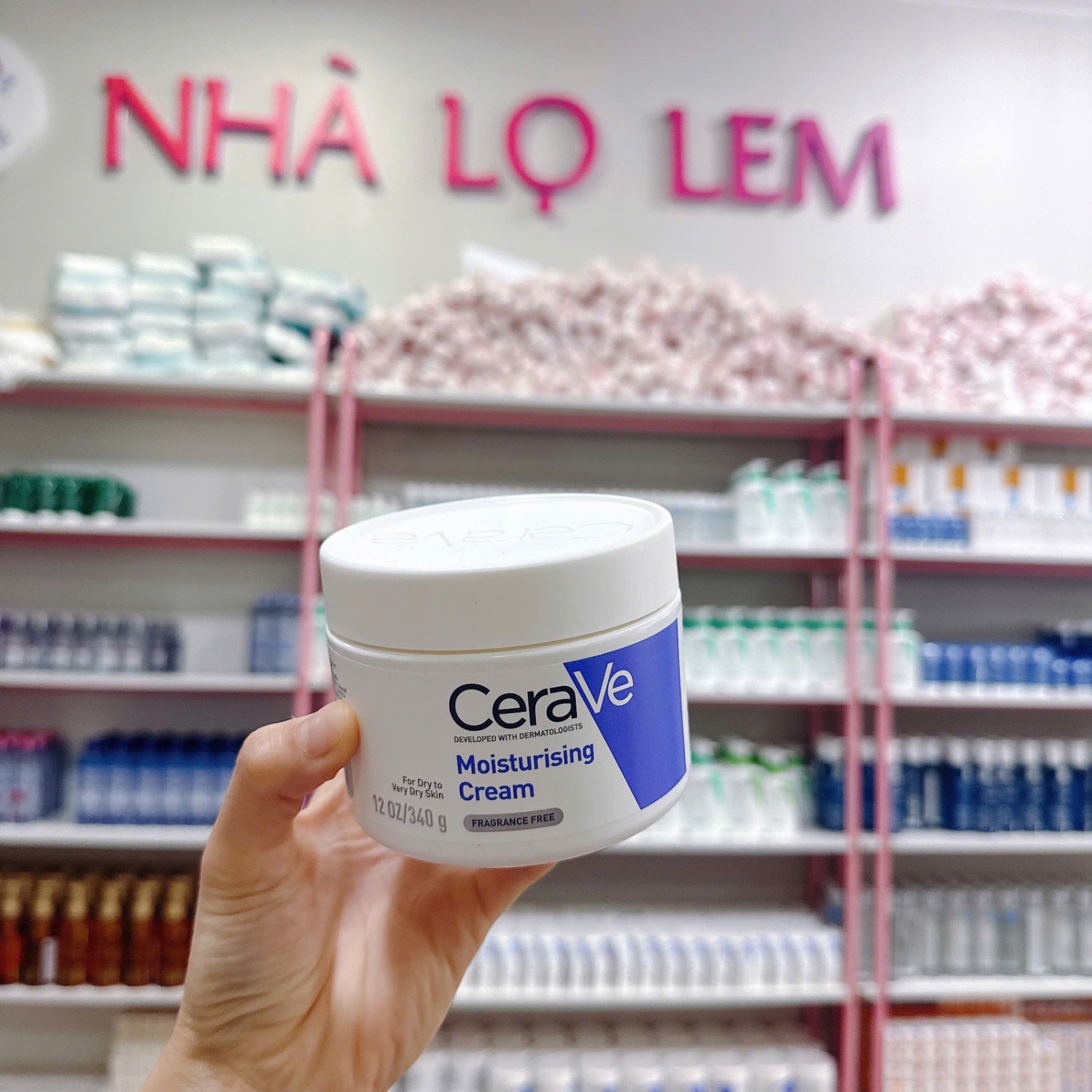 (HÀNG CÔNG TY) KEM DƯỠNG ẨM CERAVE DÀNH CHO DA KHÔ HŨ 340G