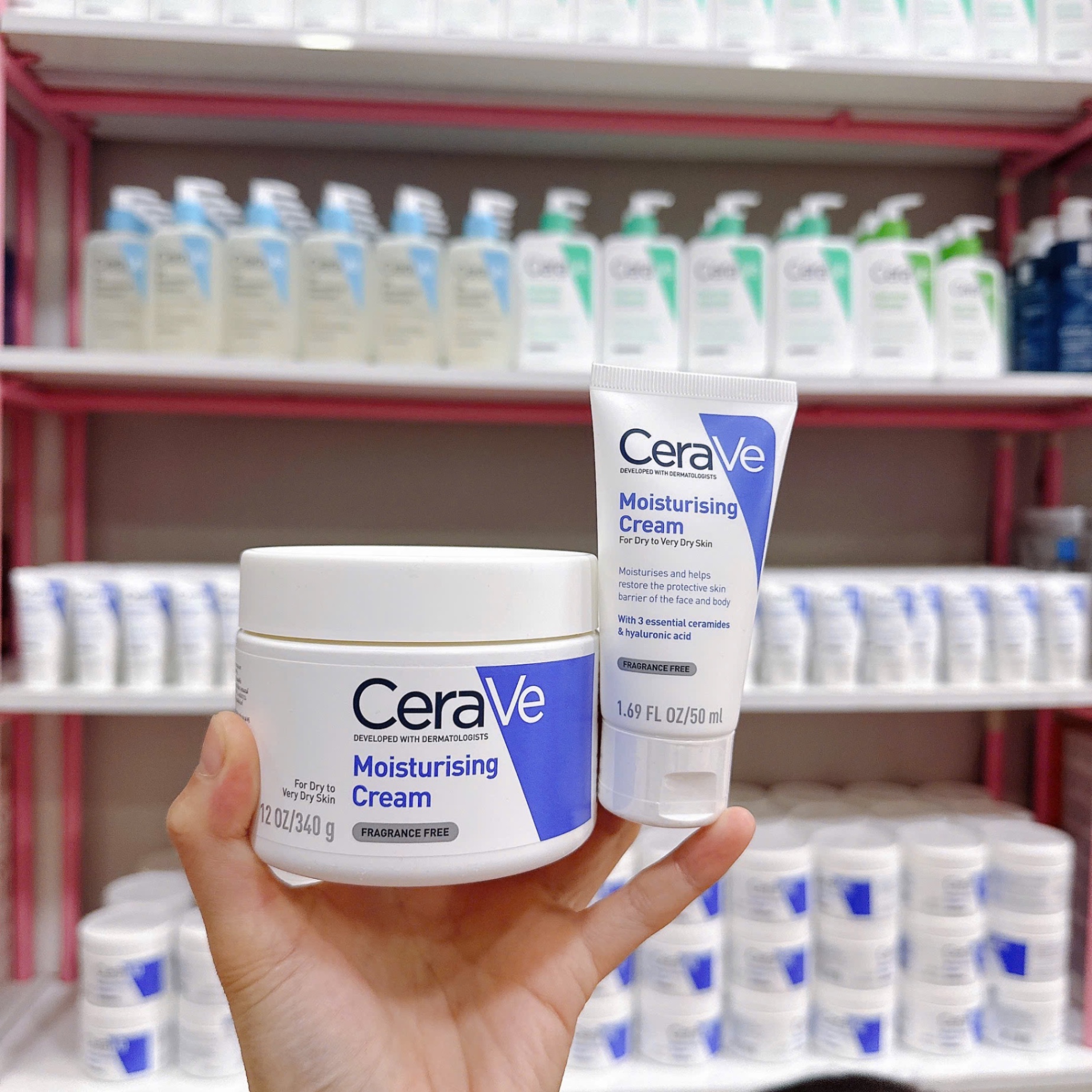 (HÀNG CÔNG TY) KEM DƯỠNG ẨM CERAVE DÀNH CHO DA KHÔ TUÝP 50ML