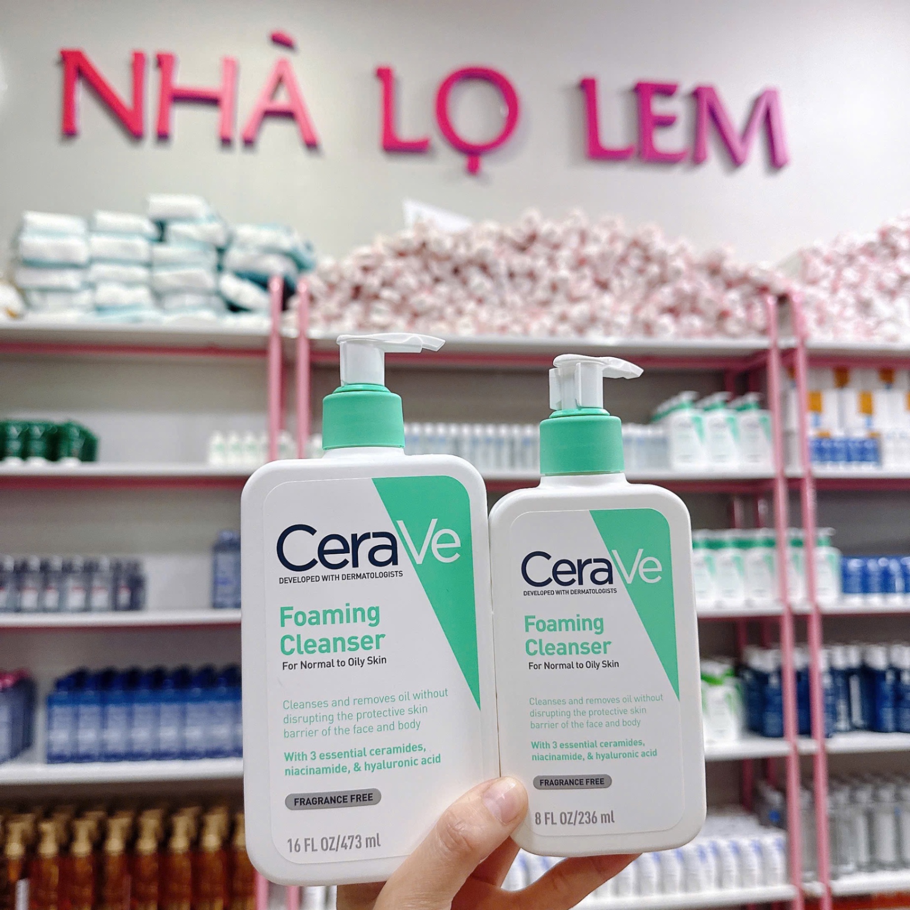 ( HÀNG CÔNG TY ) SỮA RỬA MẶT CERAVE 236ML DA DẦU