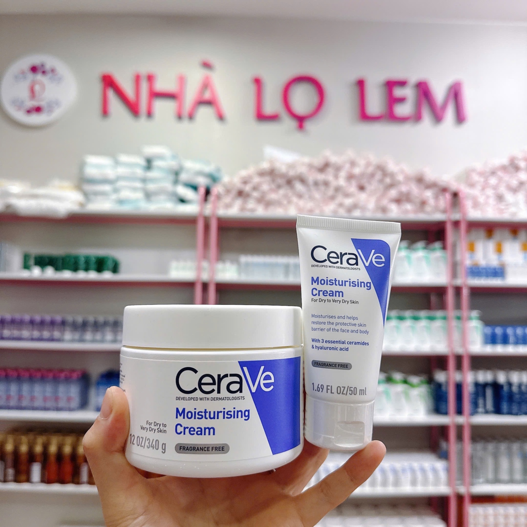 (HÀNG CÔNG TY) KEM DƯỠNG ẨM CERAVE DÀNH CHO DA KHÔ HŨ 340G