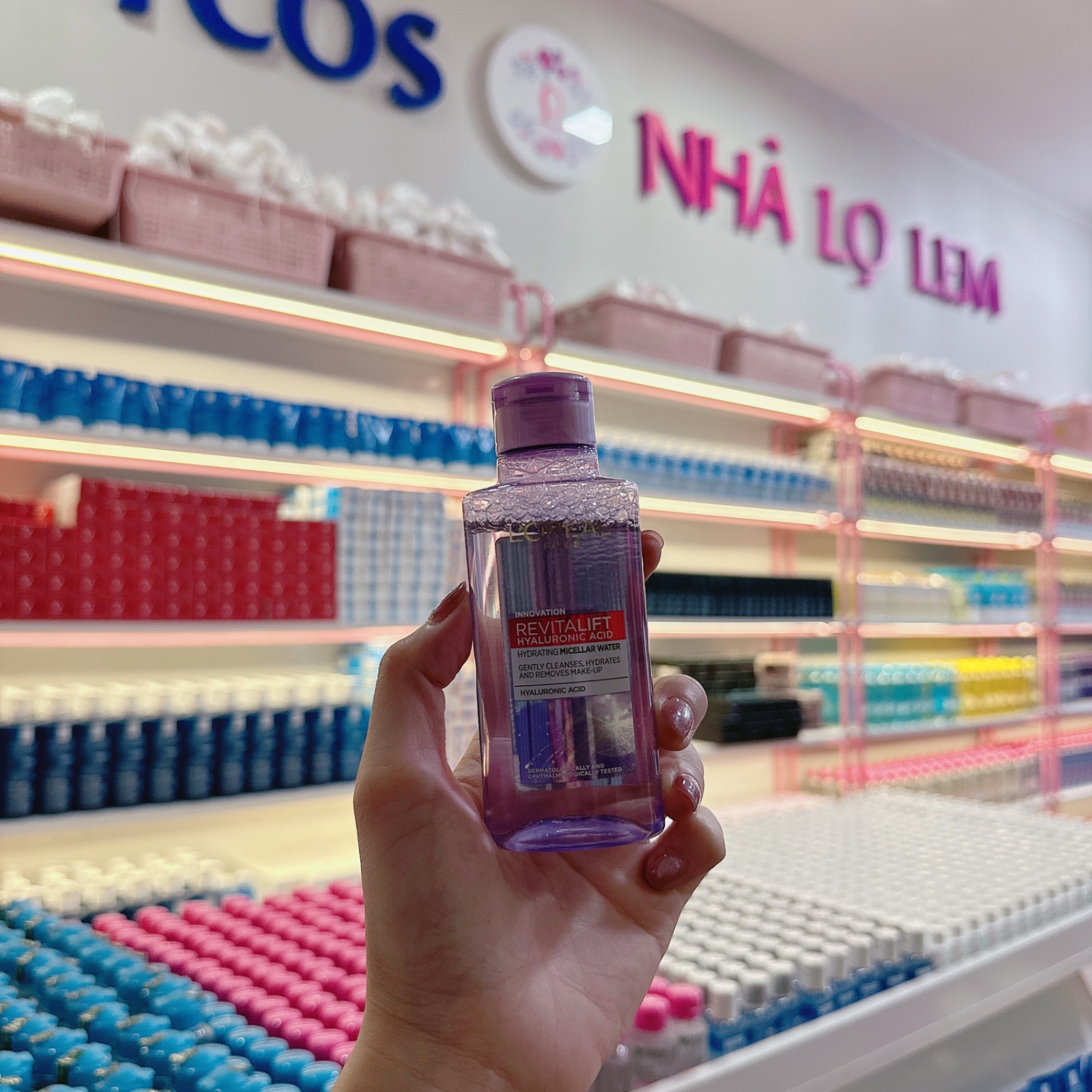 Nước Tẩy Trang Loreal 95Ml - Tím (Da Khô)