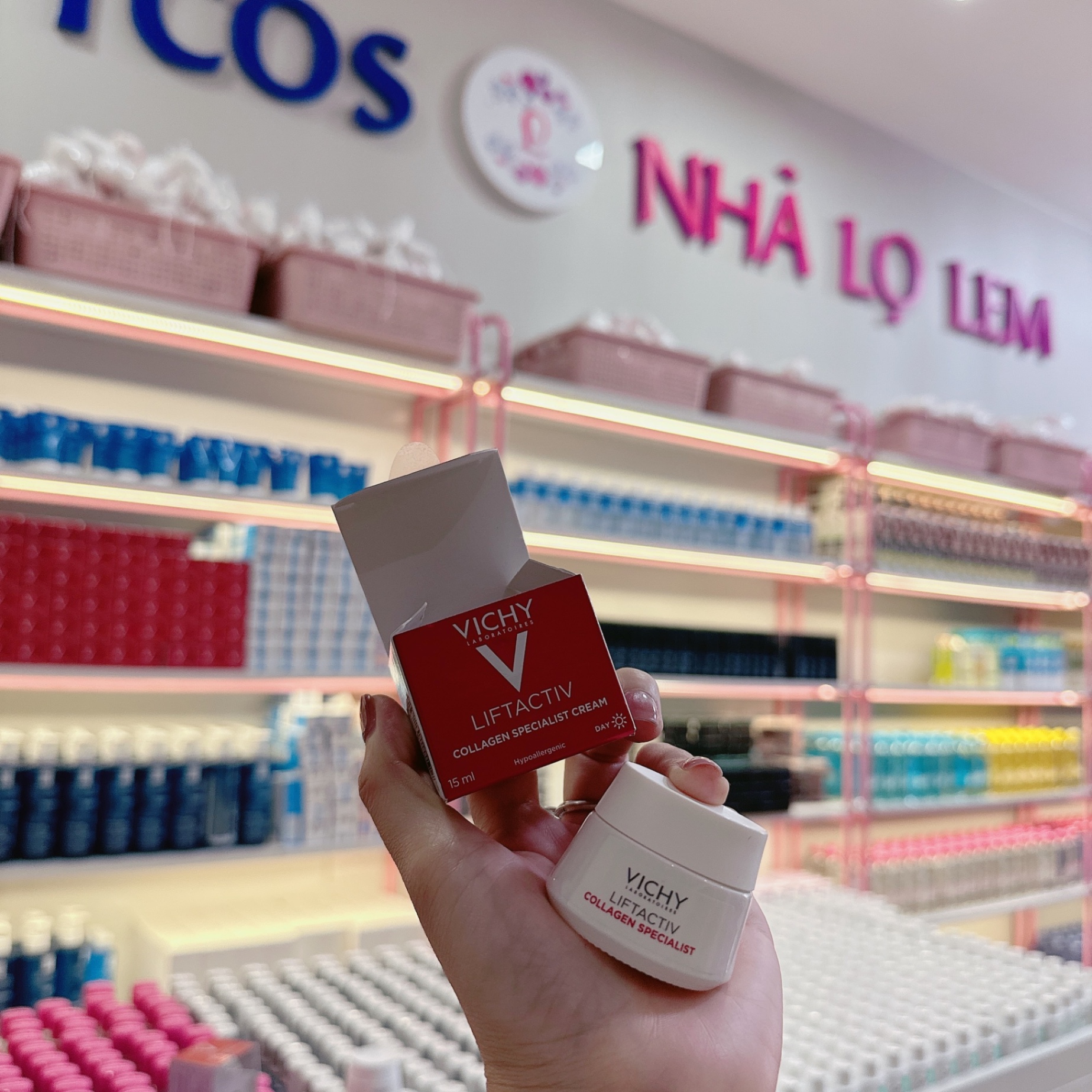 Kem dưỡng VICHY Liftactiv Collagen Specialist Cream 15ml (nhập khẩu) Kem ngày