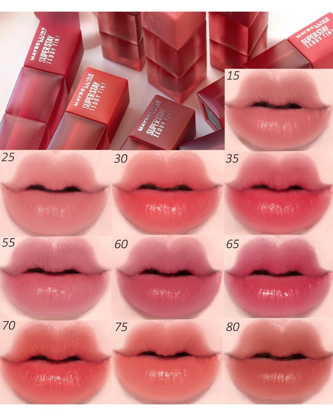 Son Kem Lì Maybelline Teddy Tint 70 The A+