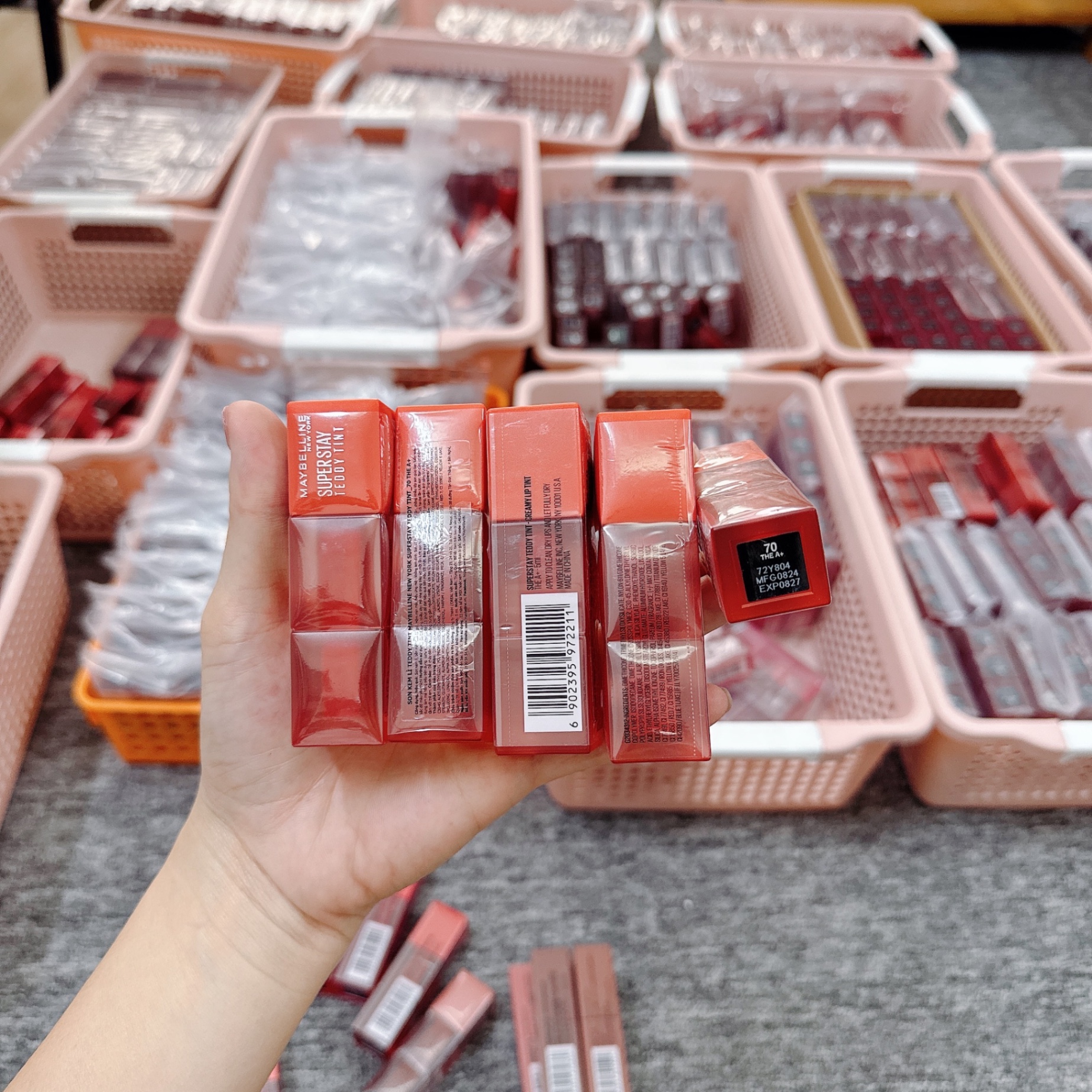 Son Kem Lì Maybelline Teddy Tint 70 The A+
