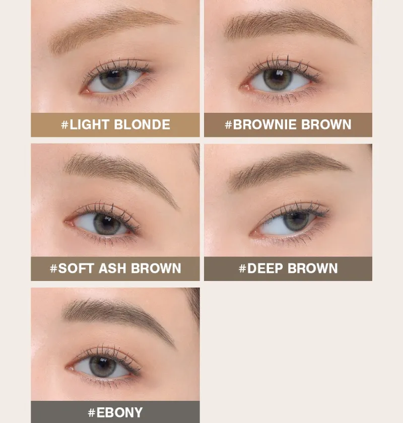 Bút Chì Kẻ Mày 3Ce Easy Brow Designing Pencil #Deep Brown