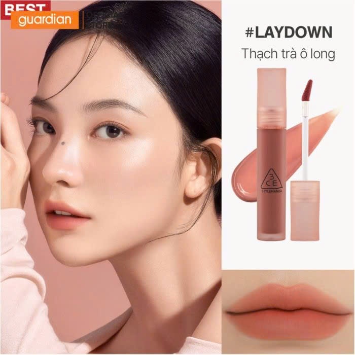 Son Kem Lì 3Ce Blur Water Tint #Laydown