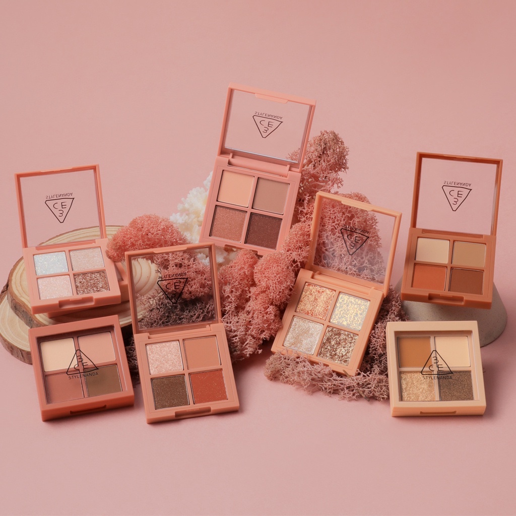Bảng Phấn Mắt 3Ce 4 ô Mini Multi Eye Color Palette #Side By Side