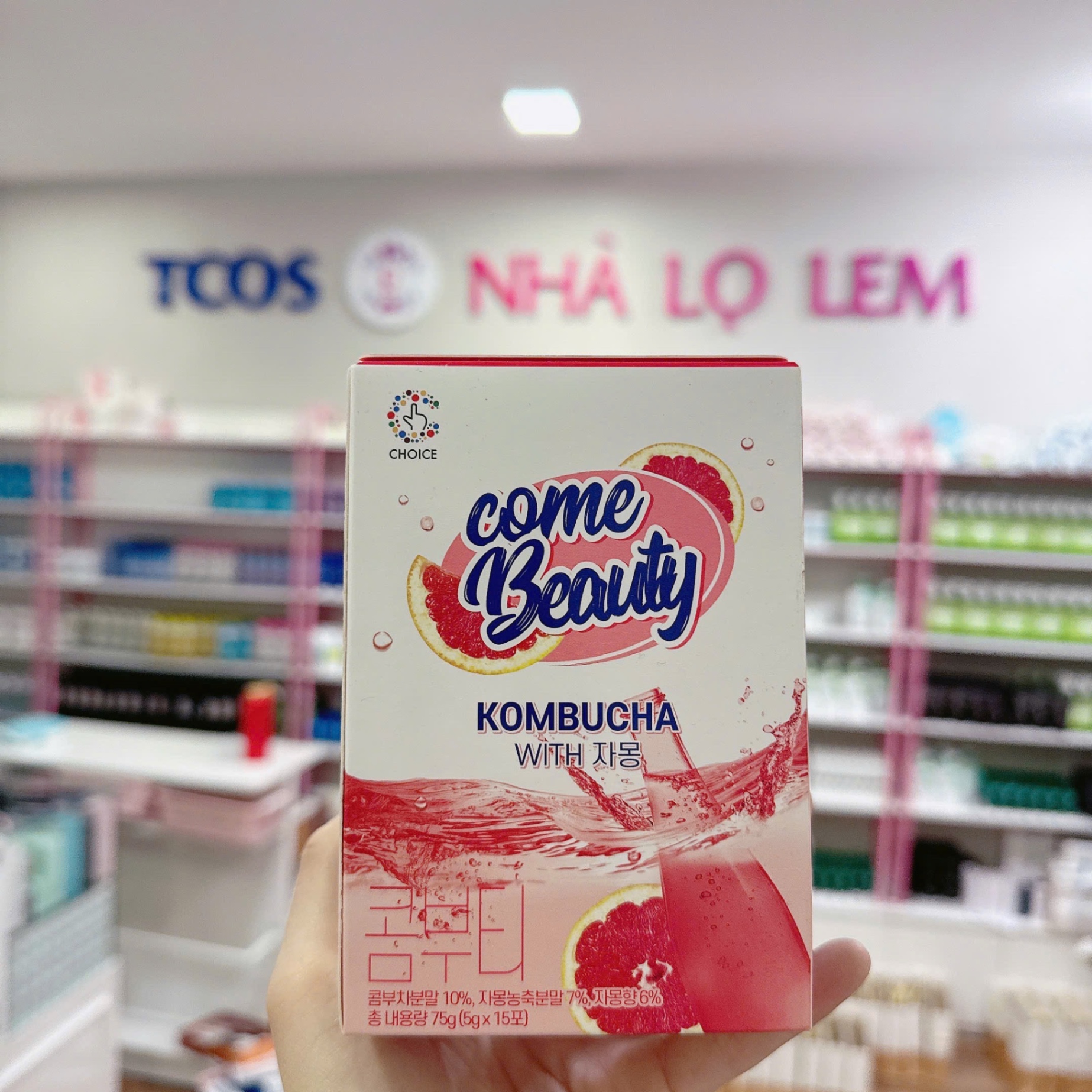 Trà KOMBUCHA COME BEAUTY CHOICE JAPAN