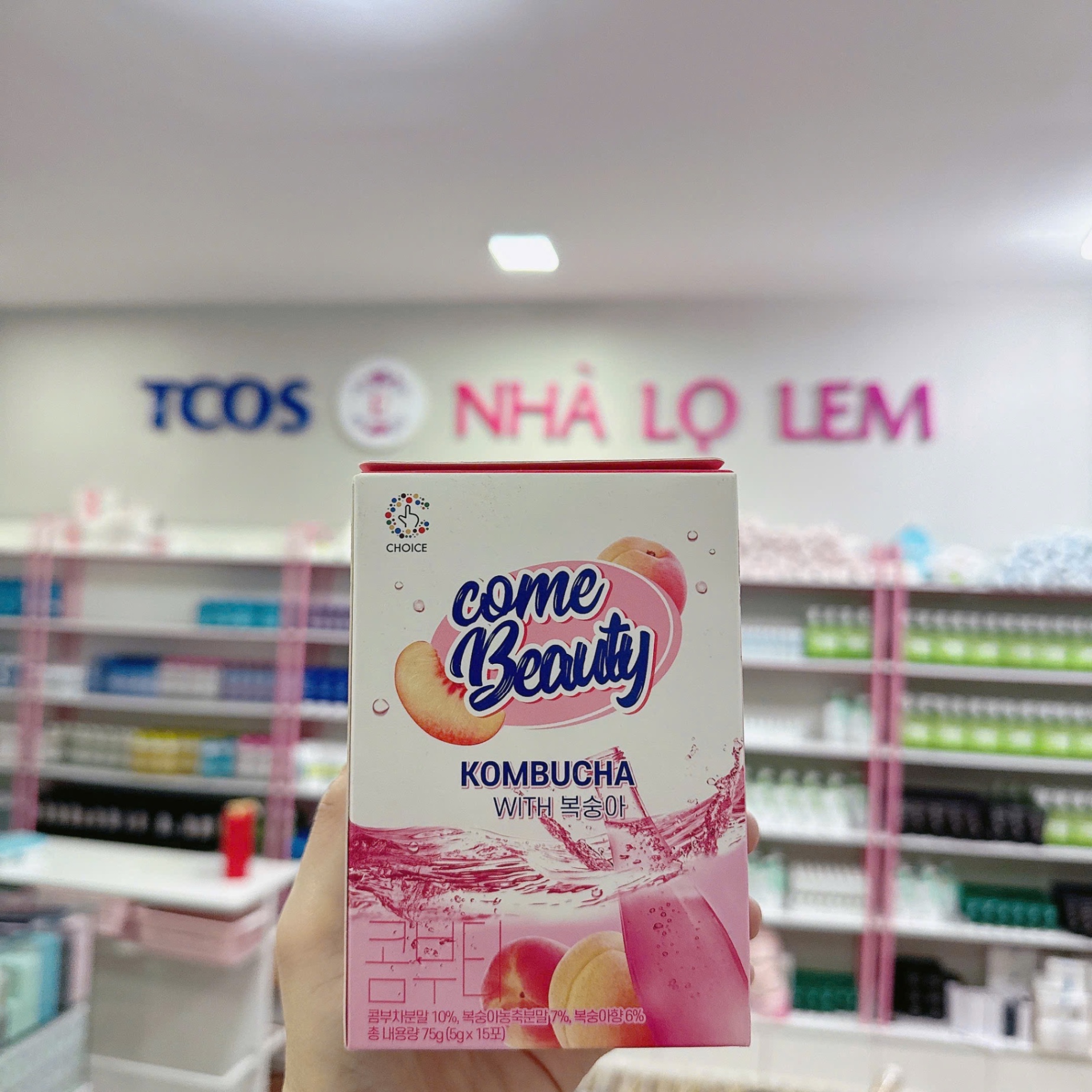 Trà KOMBUCHA COME BEAUTY CHOICE JAPAN