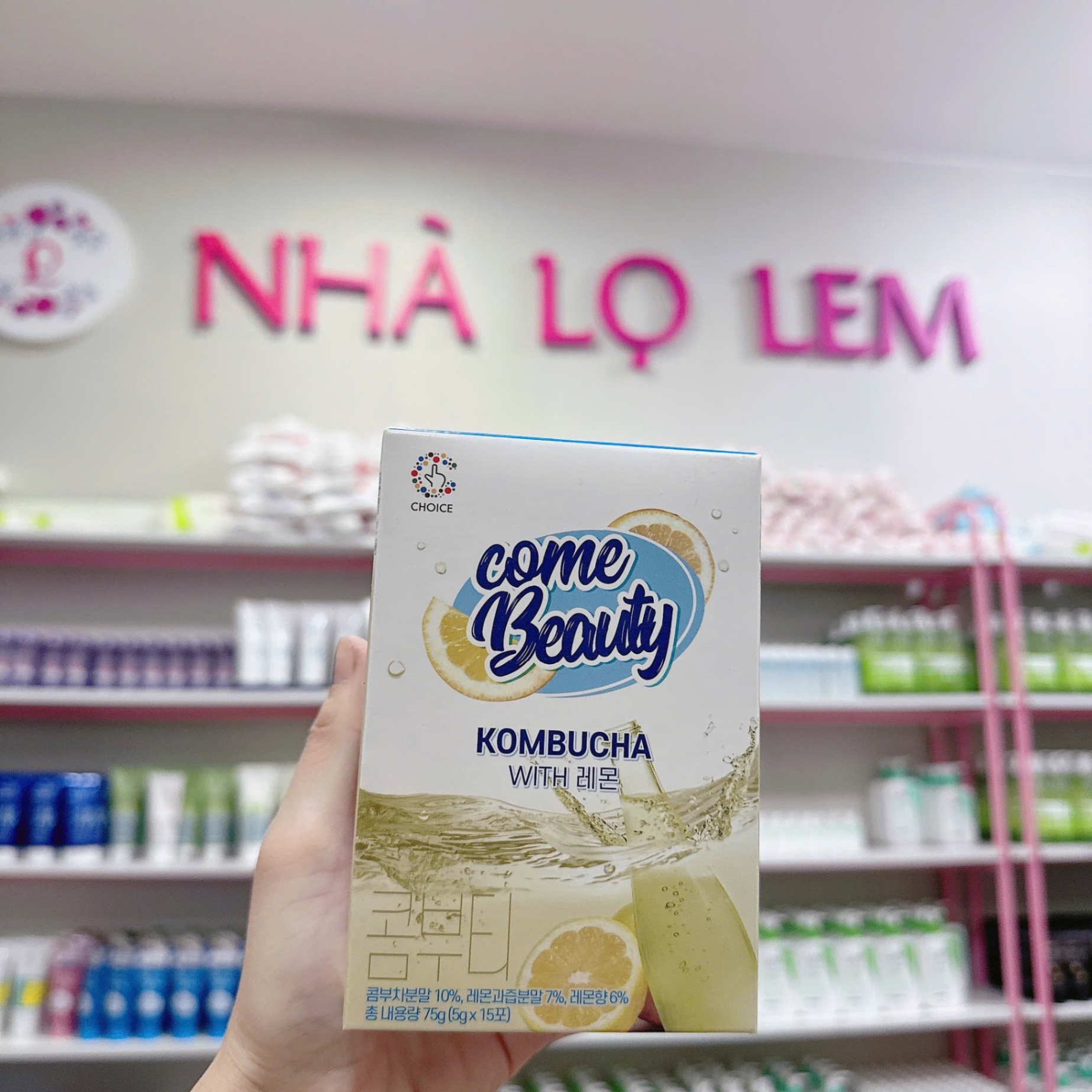 Trà KOMBUCHA COME BEAUTY CHOICE JAPAN