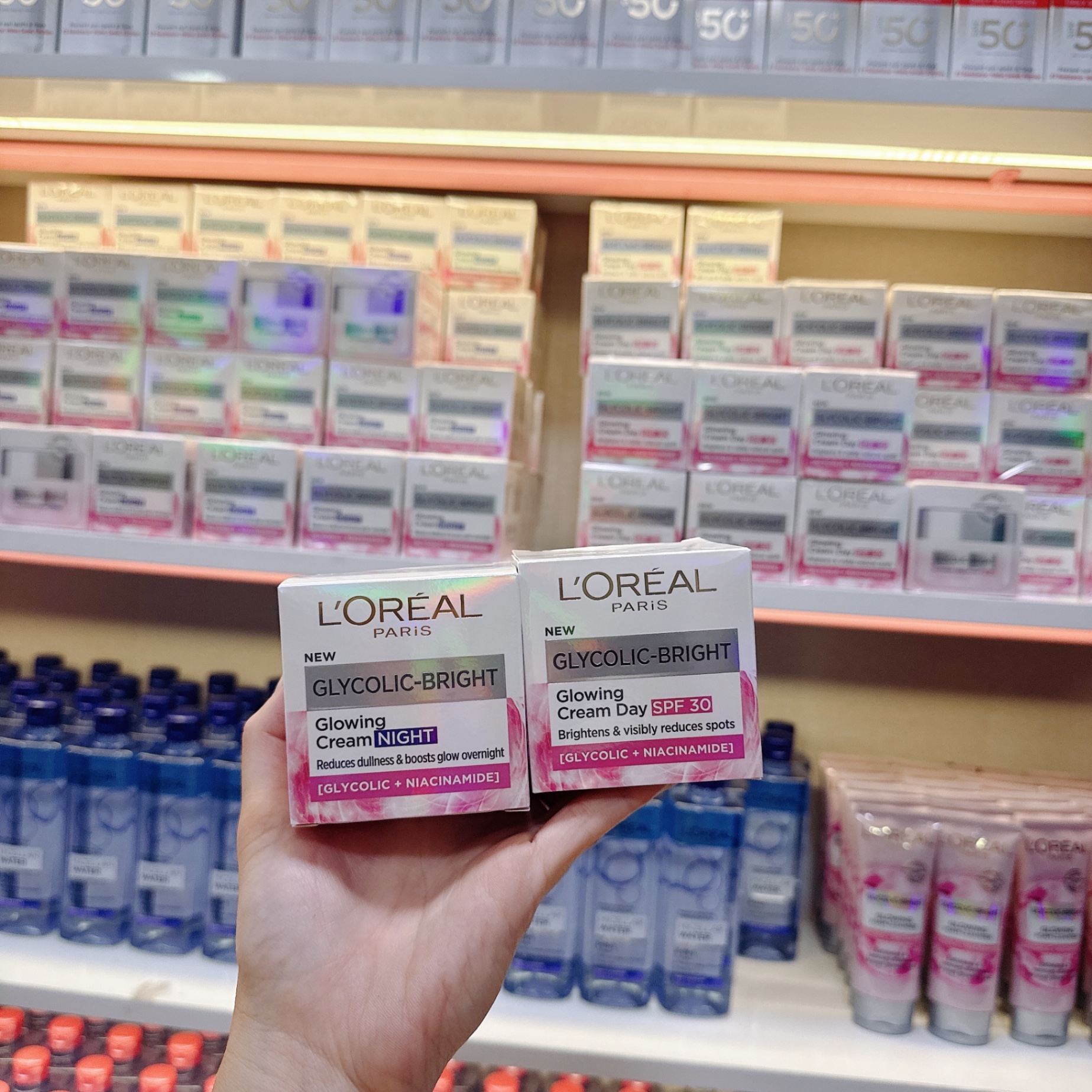 Kem Dưỡng Loreal Glycolic trắng da Ban Đêm
