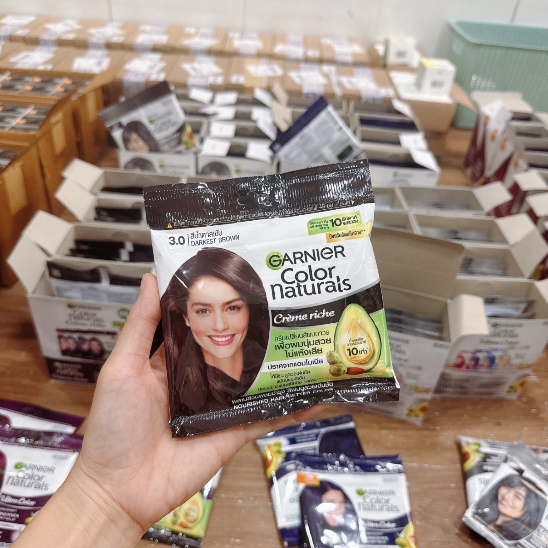 Kem Nhuộm Tóc Garnier Dạng Túi
