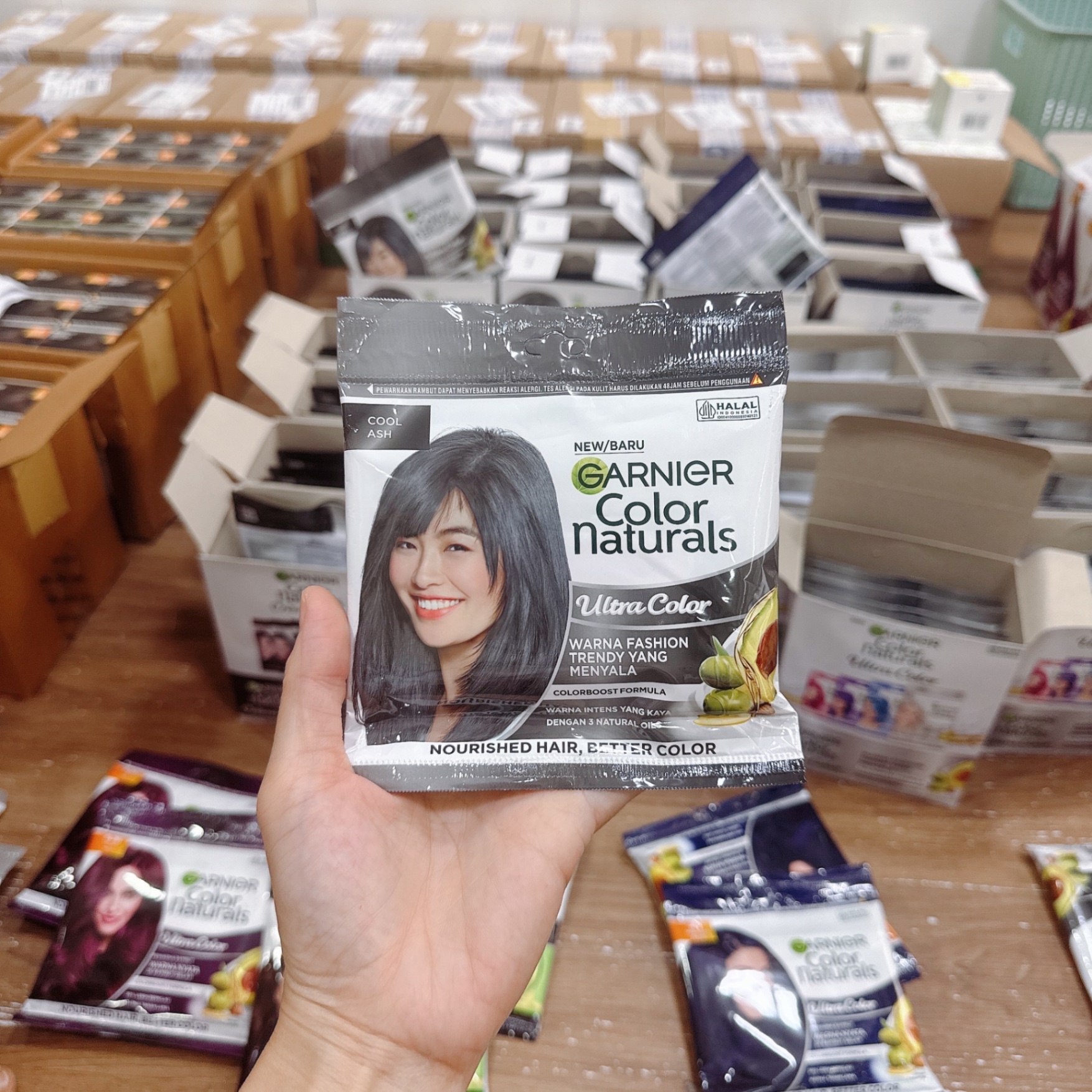 Kem Nhuộm Tóc Garnier Dạng Túi